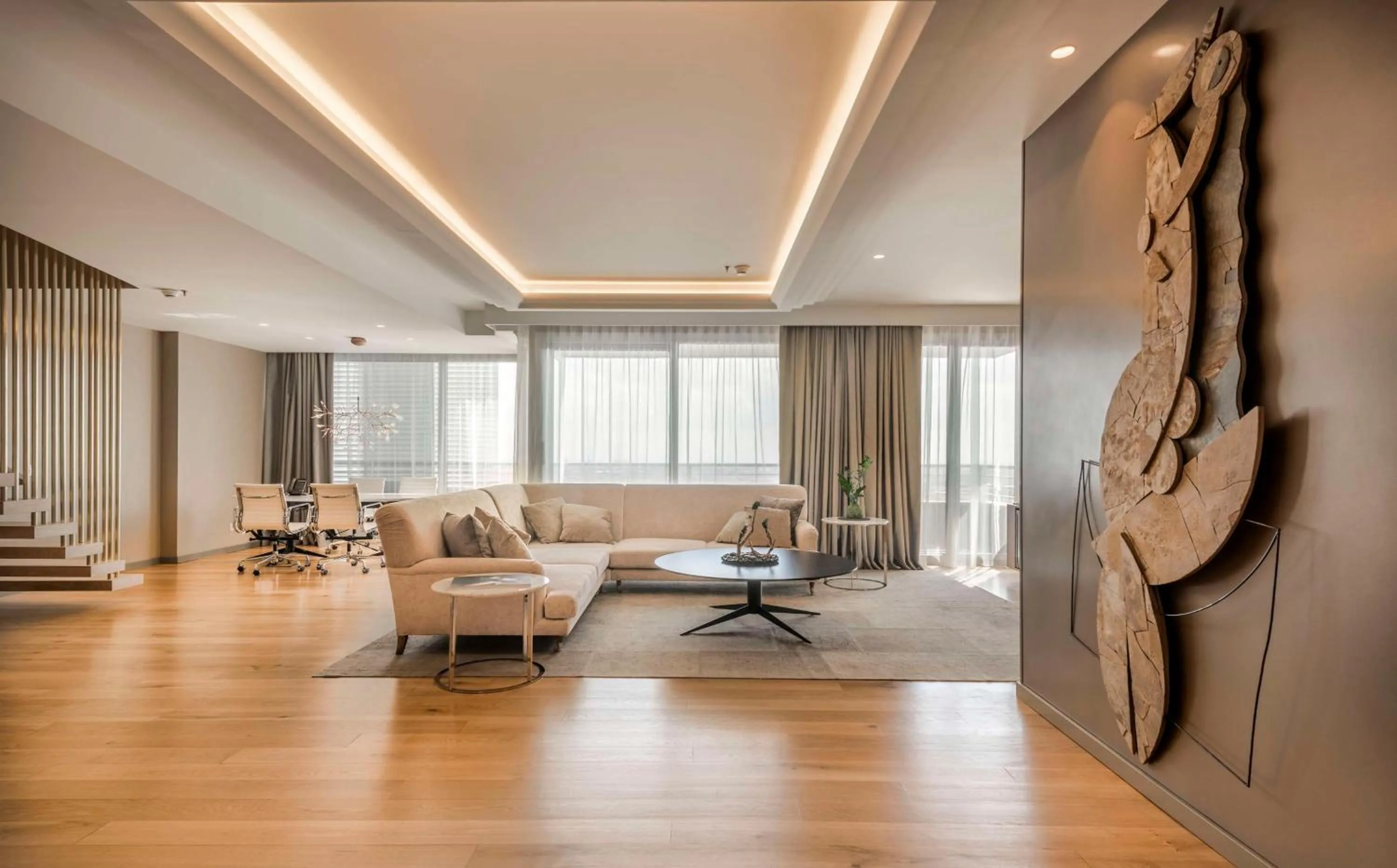 Lobby or reception in NH Collection Madrid Eurobuilding