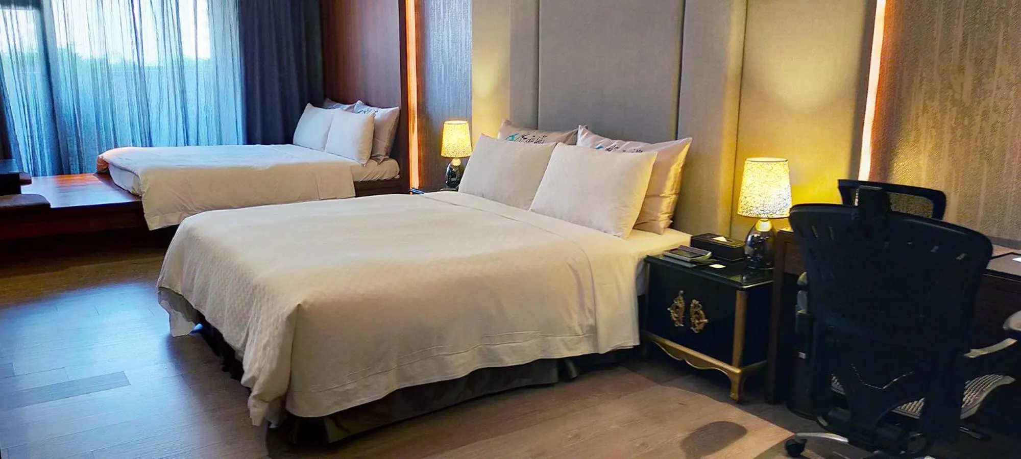 Bed in Icloud Luxury Resort & Hotel