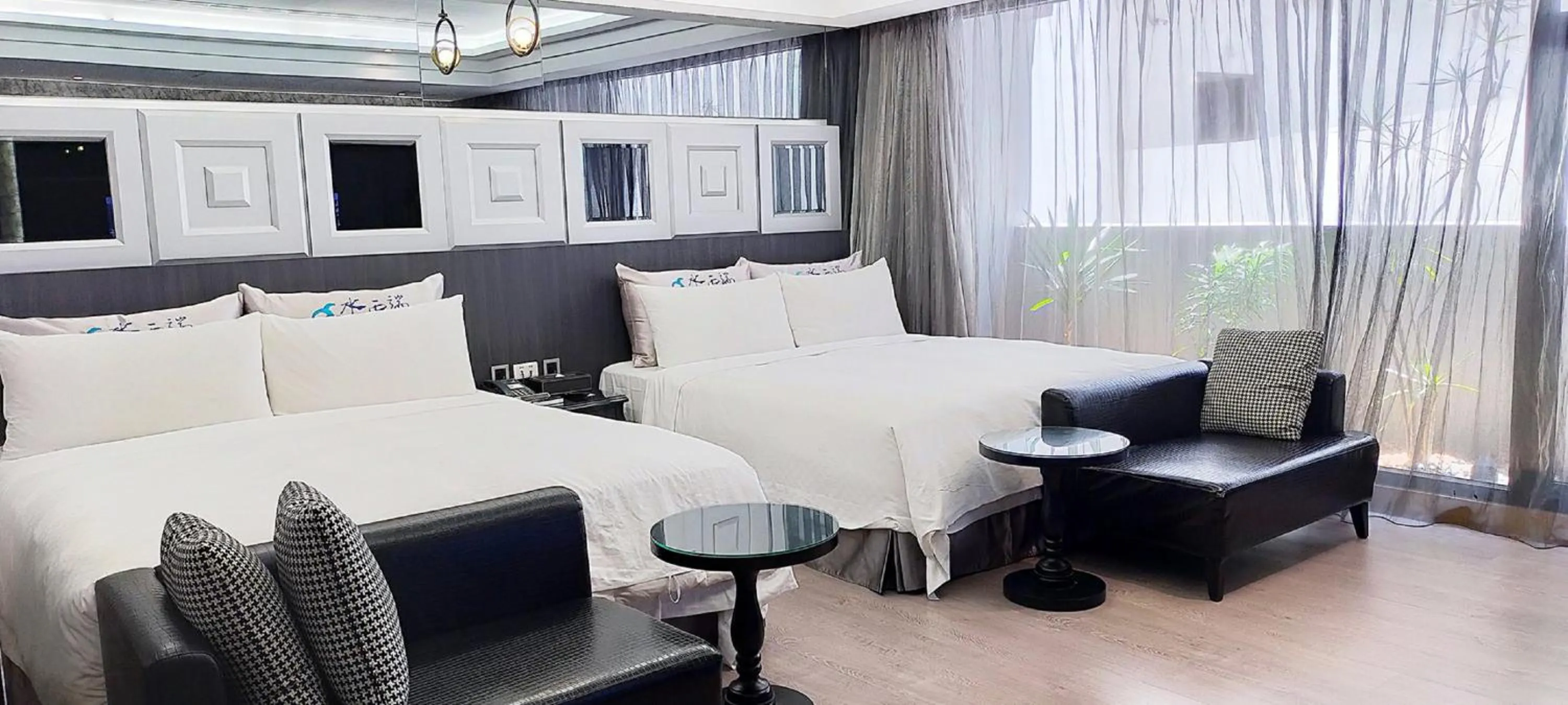 air conditioner, Bed in Icloud Luxury Resort & Hotel