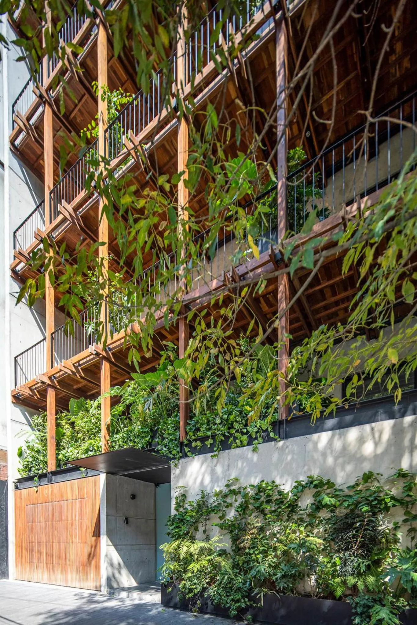 Facade/entrance in Ana Polanco Apartments