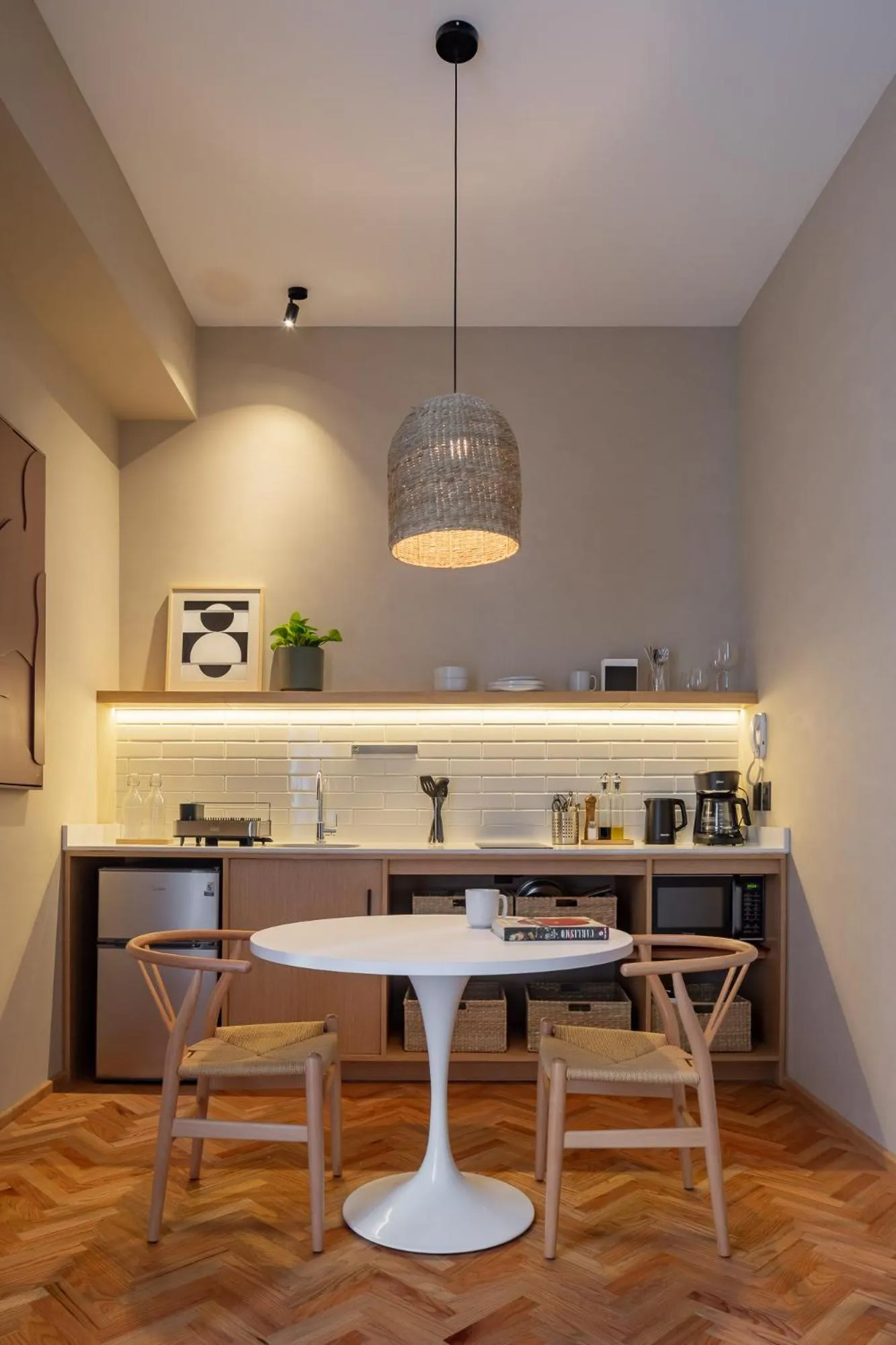 Kitchen or kitchenette in Ana Polanco Apartments