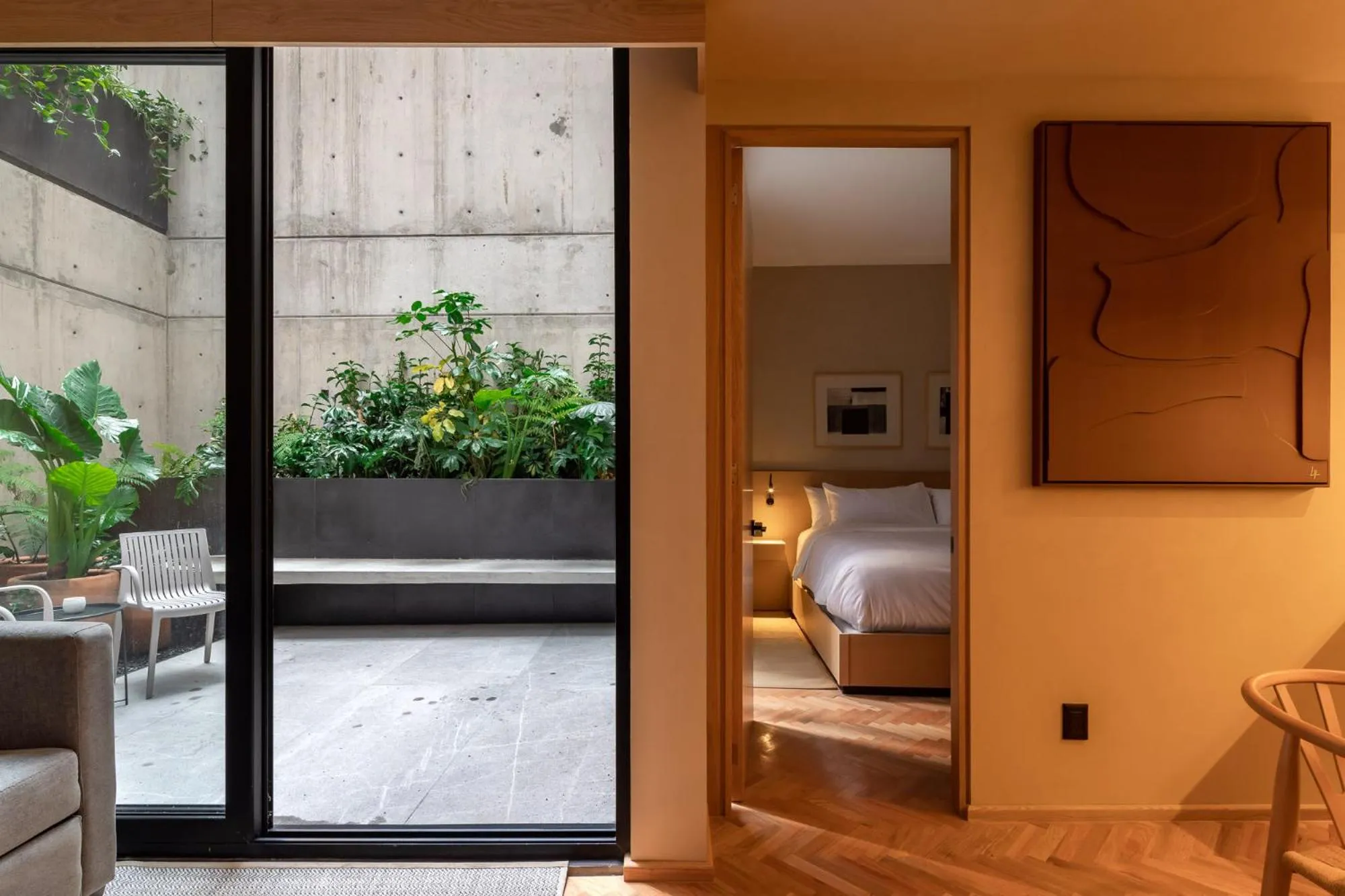 Balcony/Terrace in Ana Polanco Apartments