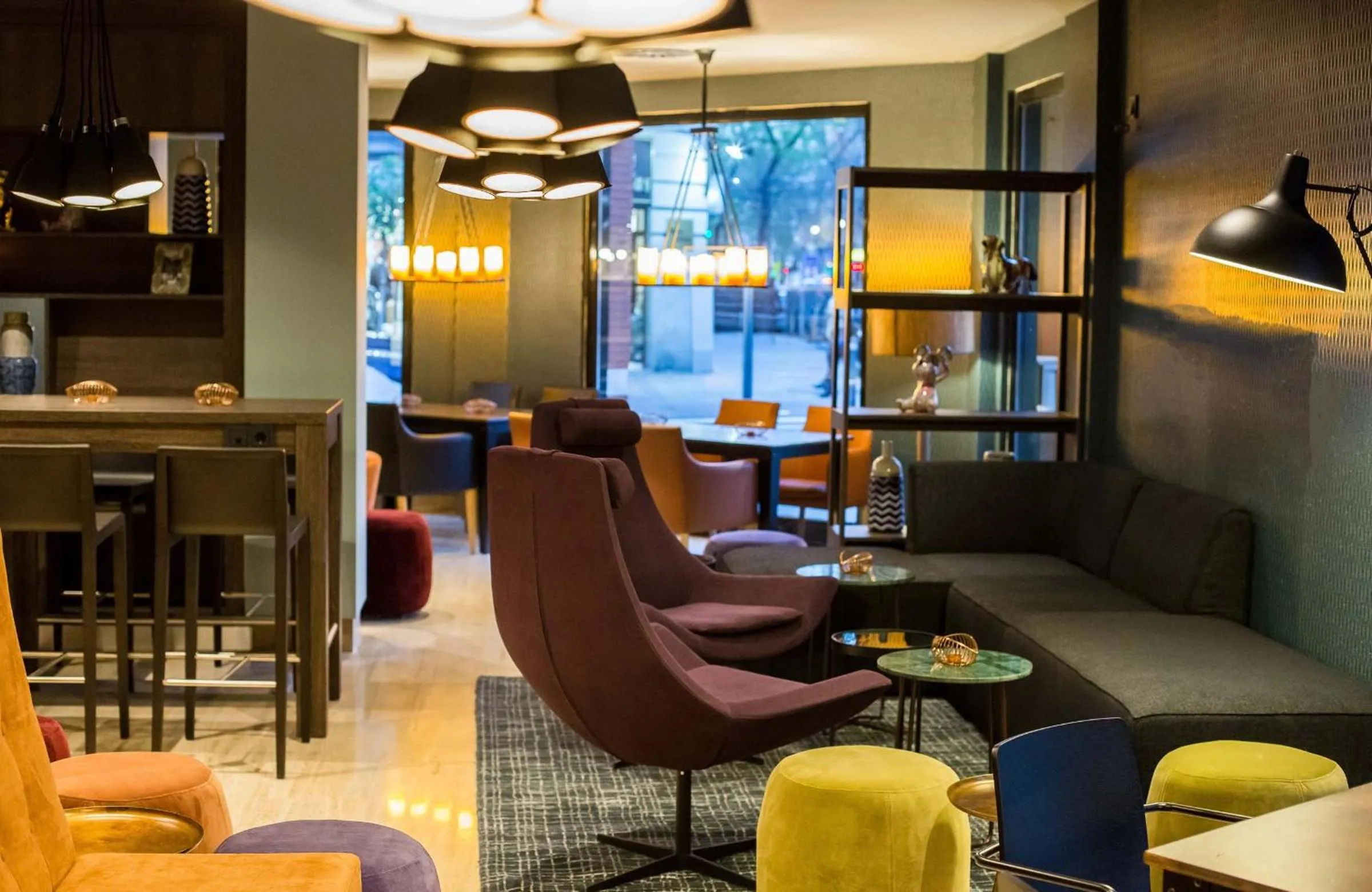Lobby or reception in Leonardo Boutique Hotel Madrid