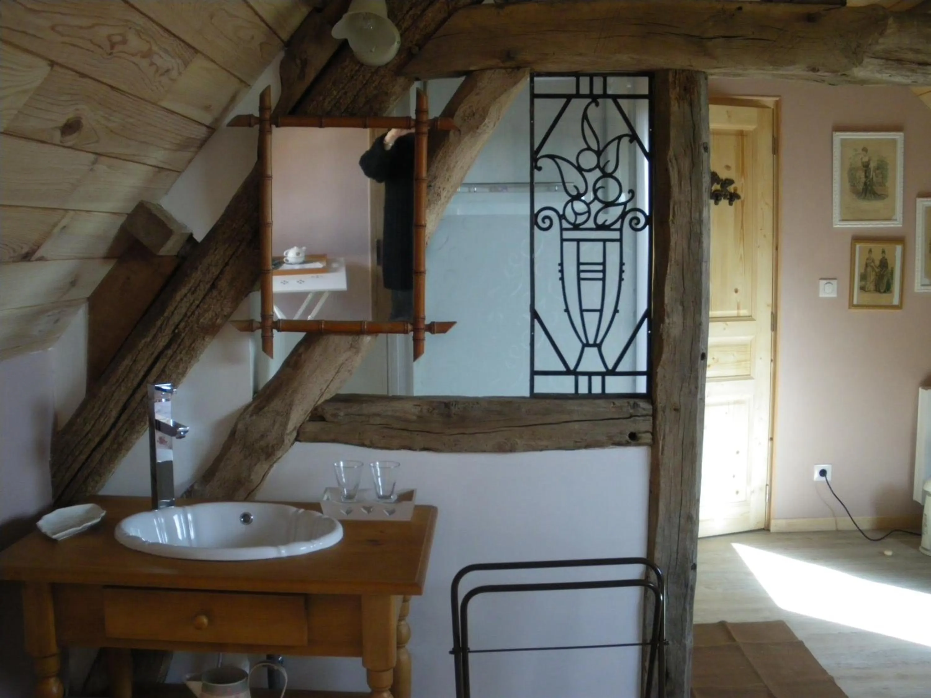 Bathroom in Chambre d'hôtes - Le jardin des Patissons
