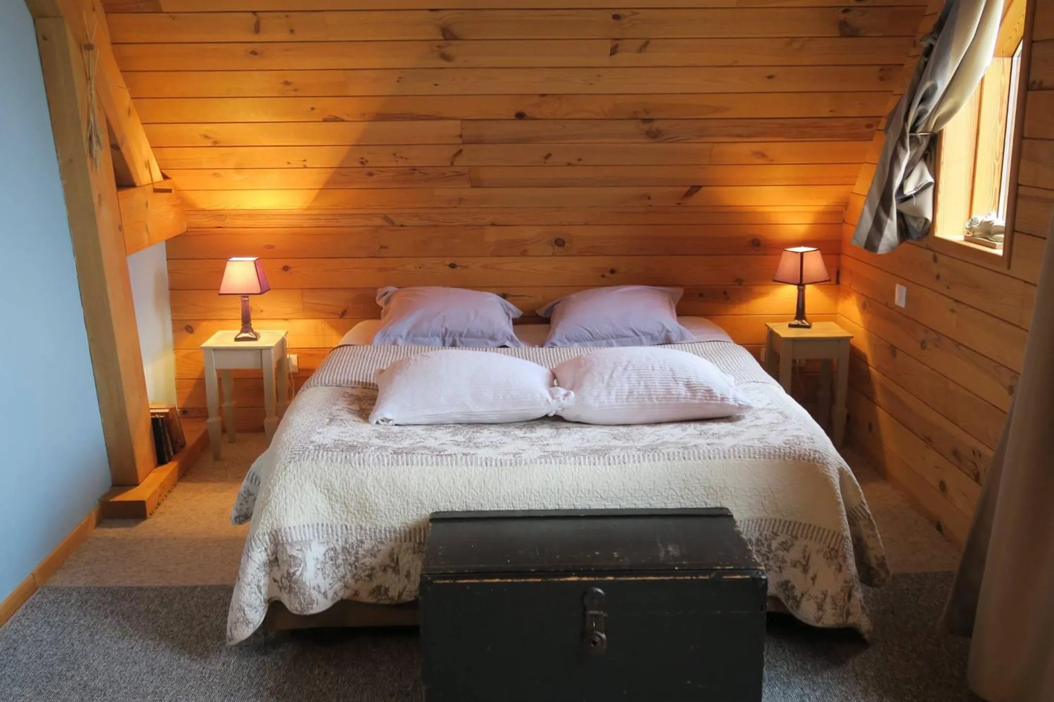 Bed in Chambre d'hôtes - Le jardin des Patissons