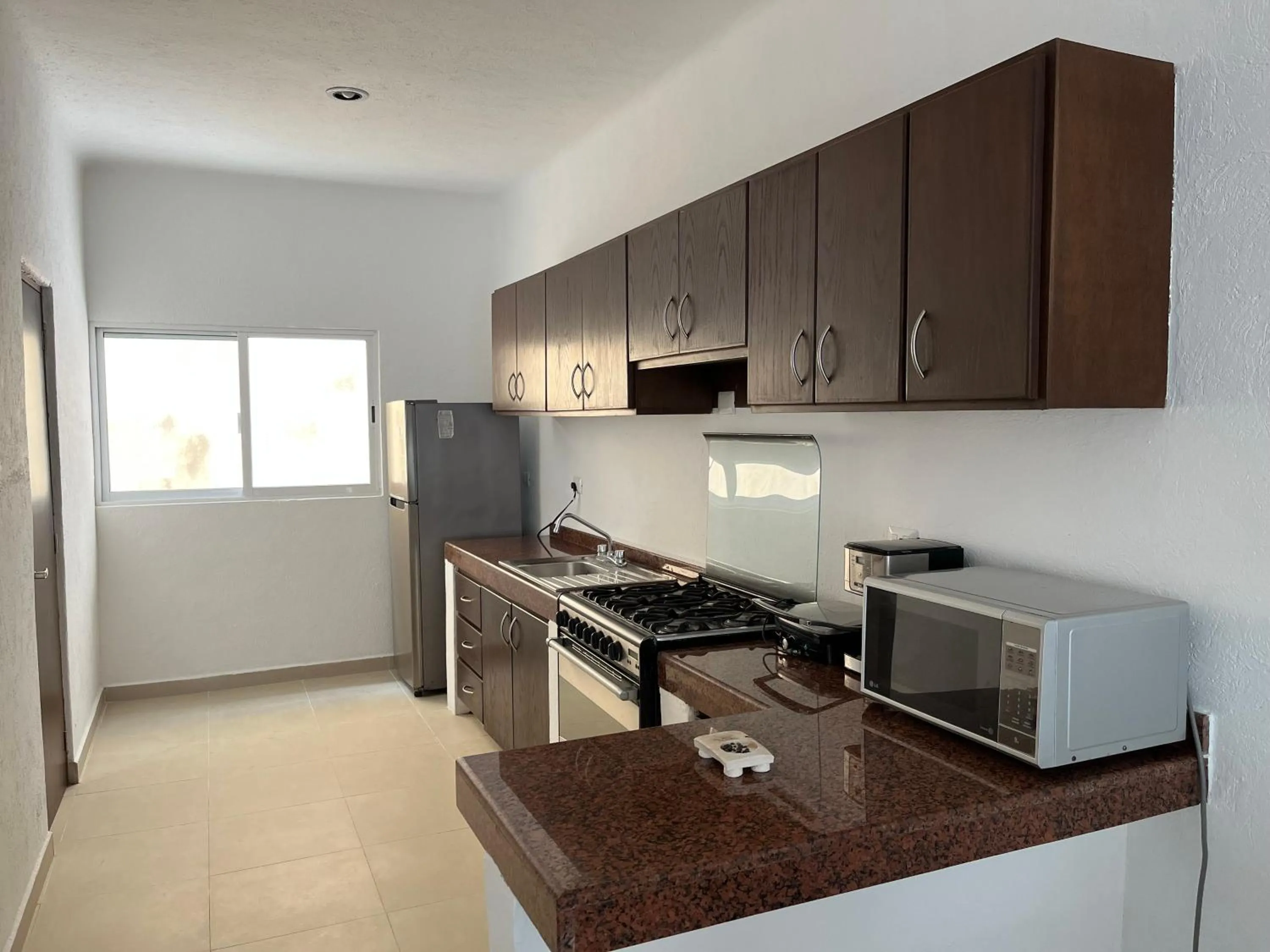 Kitchen or kitchenette in Thelmar Playa Mamitas Apartment