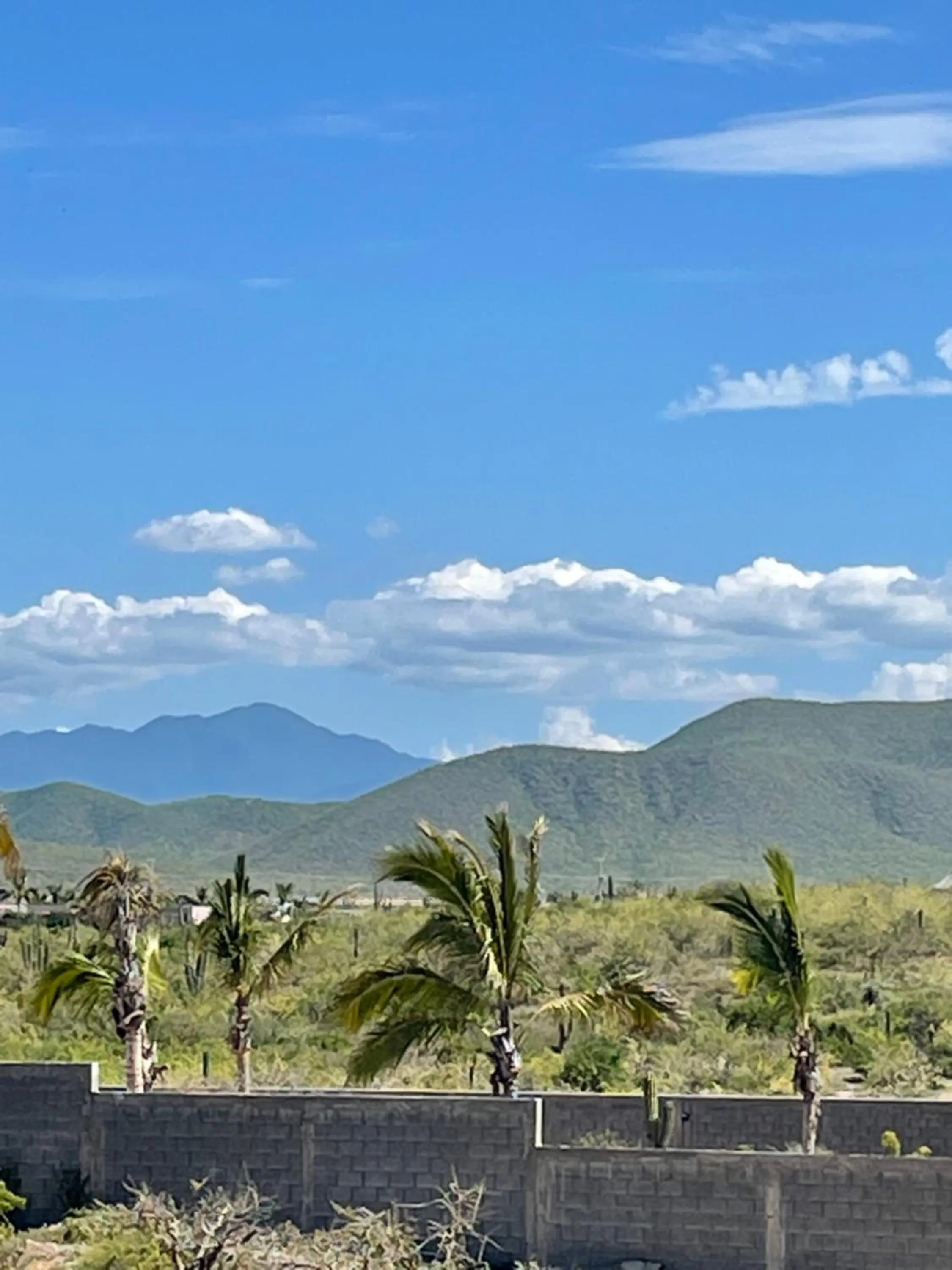 Mountain view in Las Palmas Hotel - Cerritos Beach