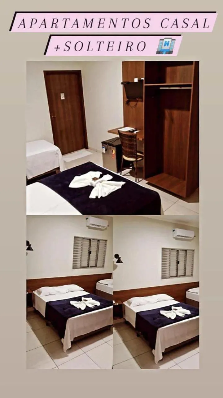 Bed in HOTEL IMPERIO