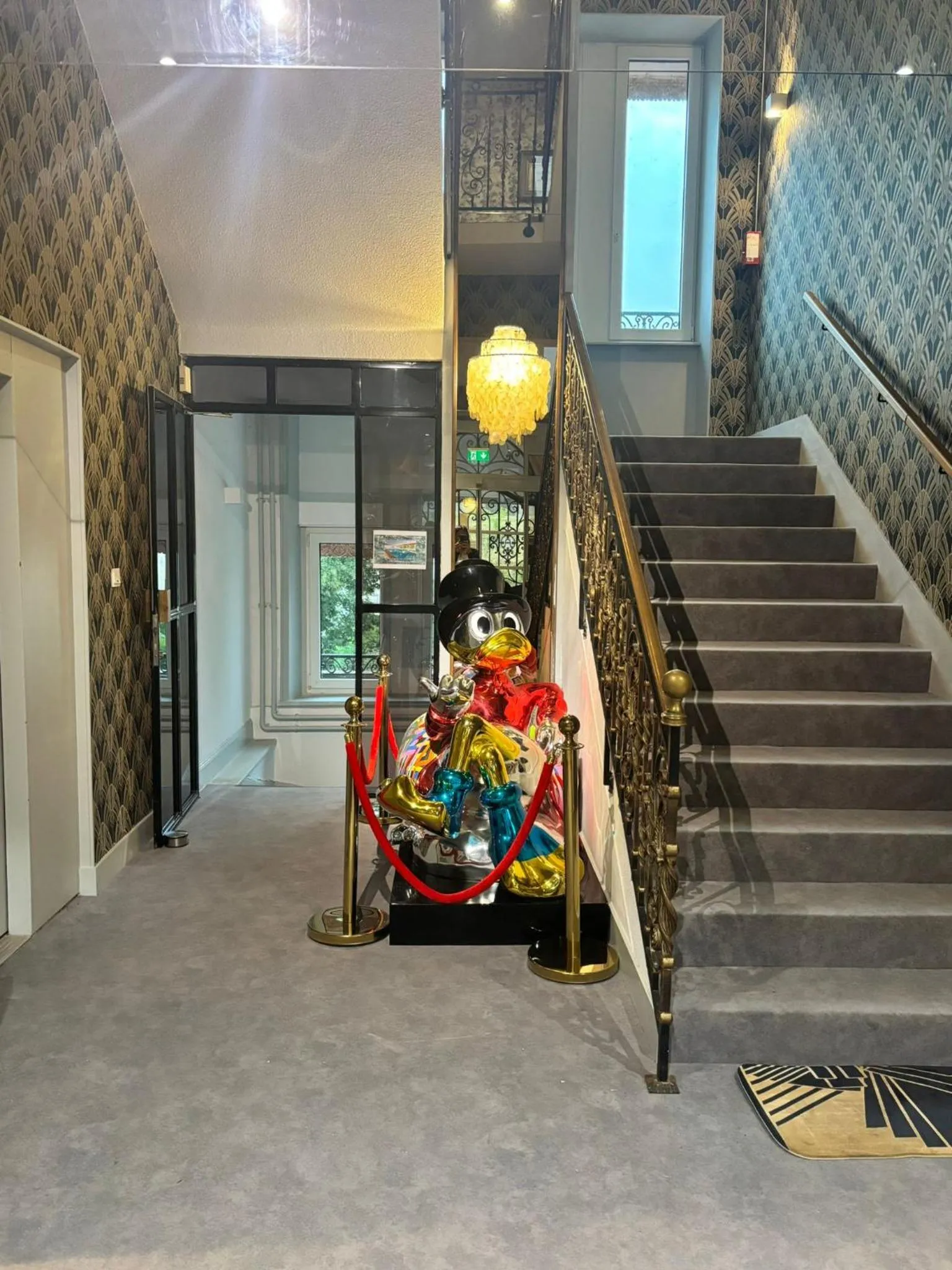 Lobby or reception in Hôtel d'Angleterre