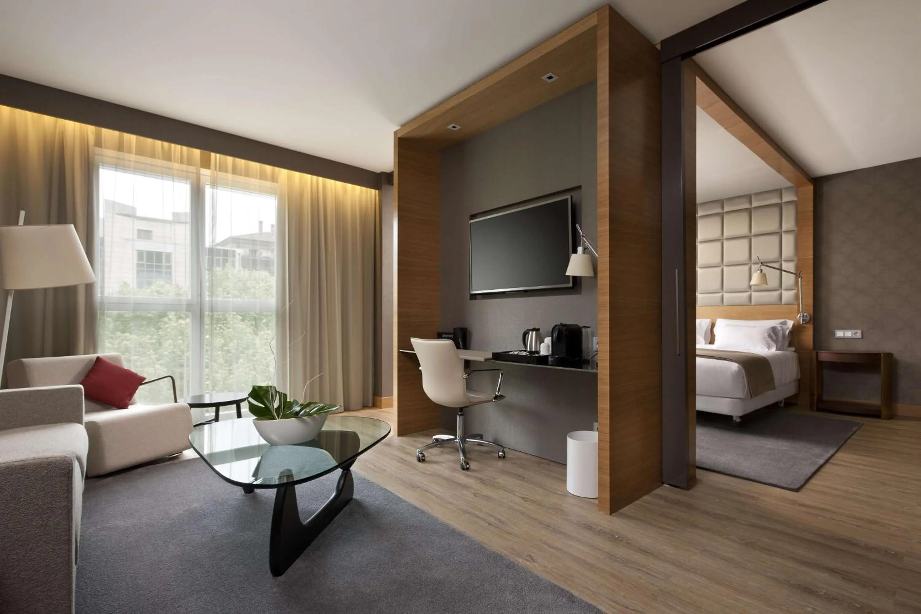 Bedroom, Bed in NH Collection San Sebastián Aranzazu