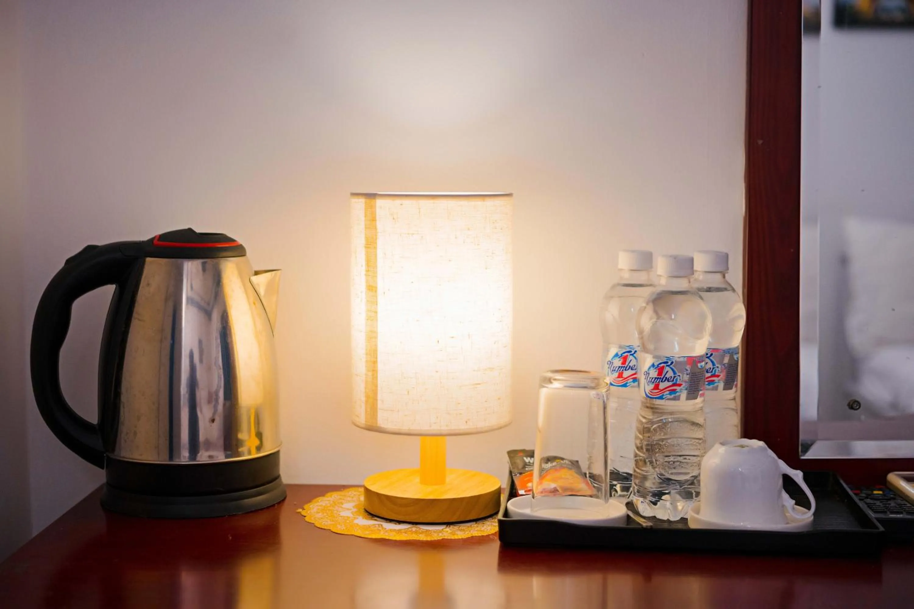 Coffee/tea facilities in Adenia Hotel