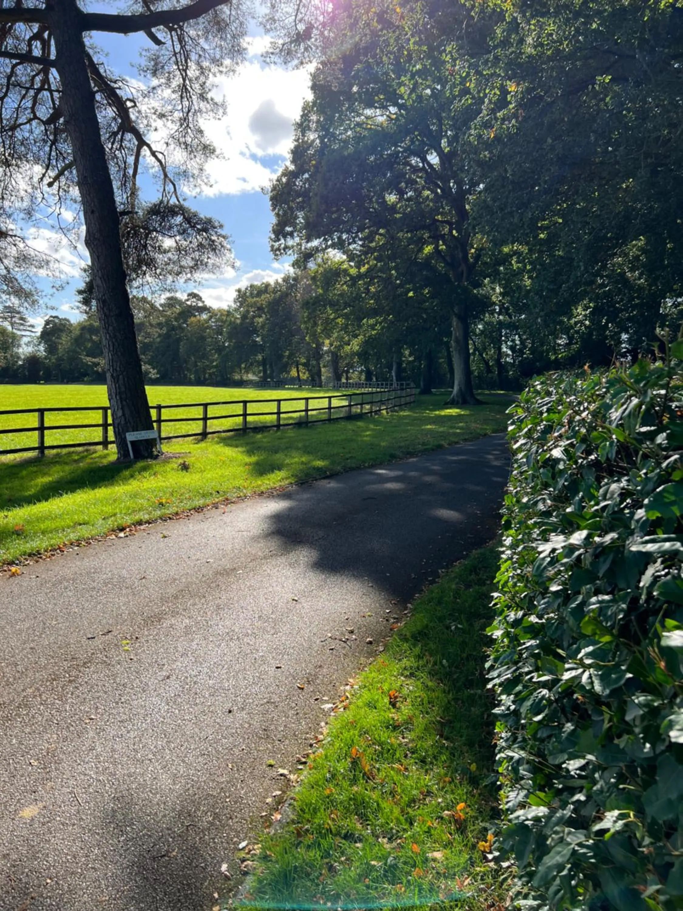 Natural landscape in The Old Dairy Steep,Petersfield in Collyers Estate in the South Downs National park