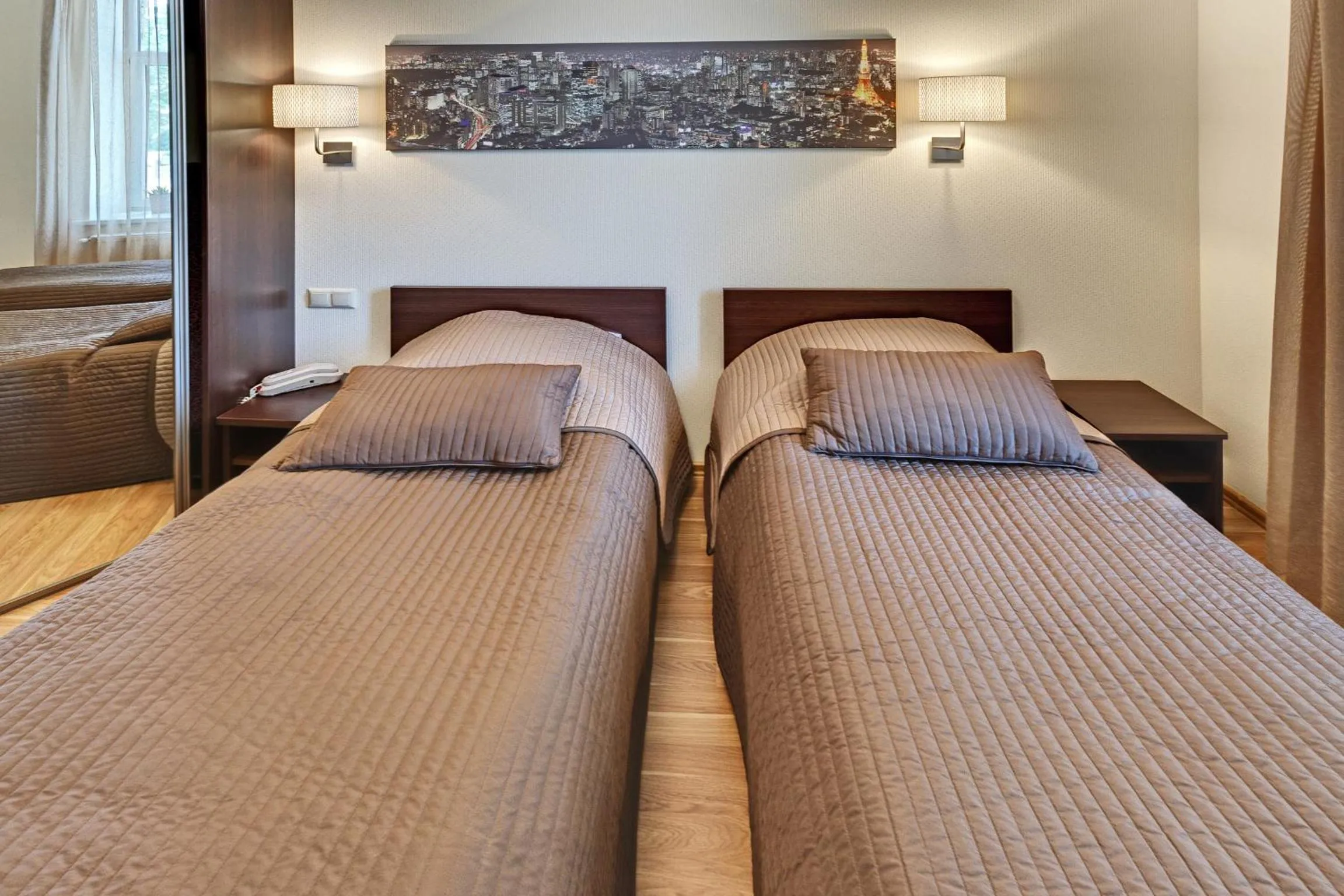 Bedroom, Bed in RIGAAPARTMENT SONADA Self-Service Aparthotel - Private Parking