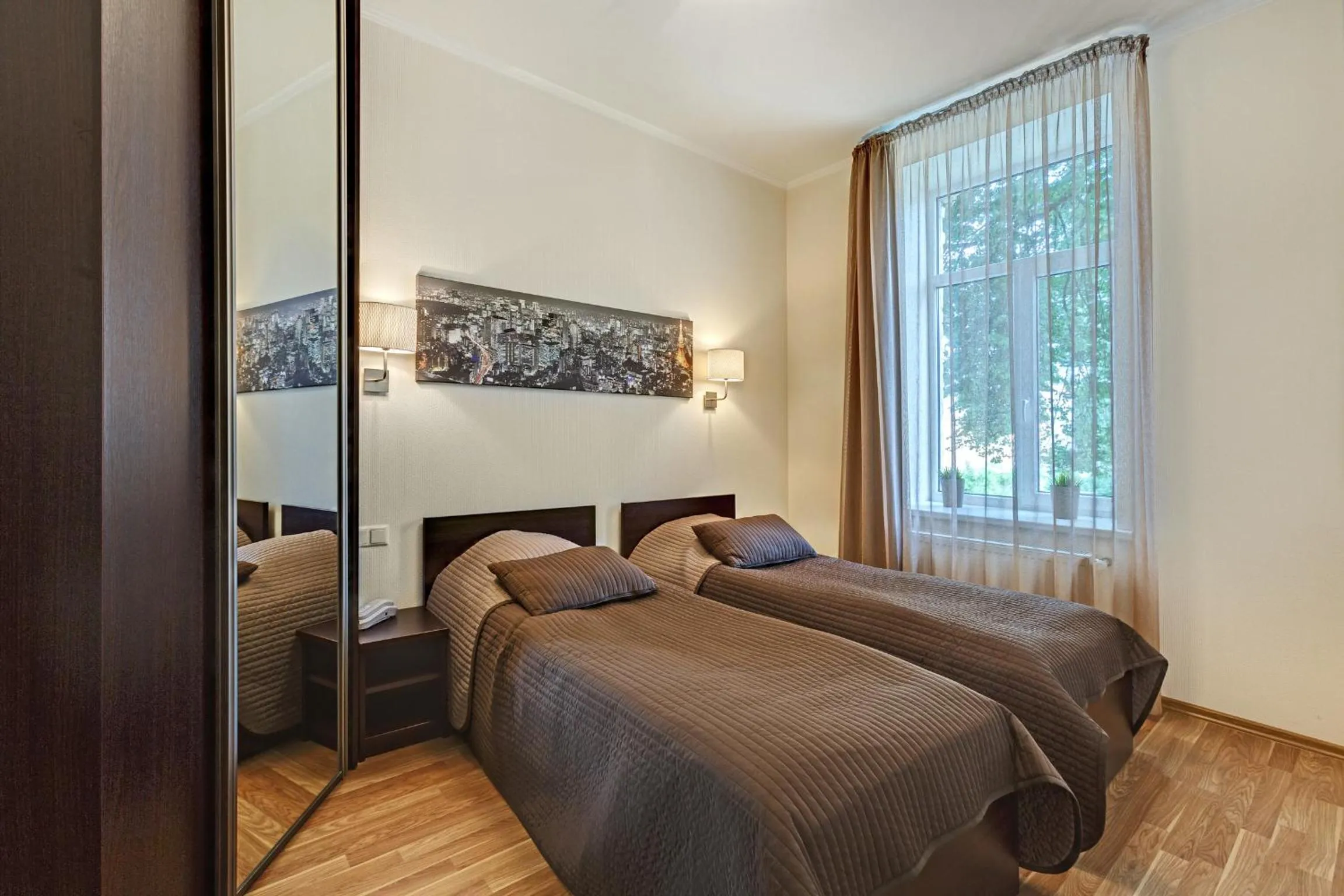 Bedroom, Bed in RIGAAPARTMENT SONADA Self-Service Aparthotel - Private Parking