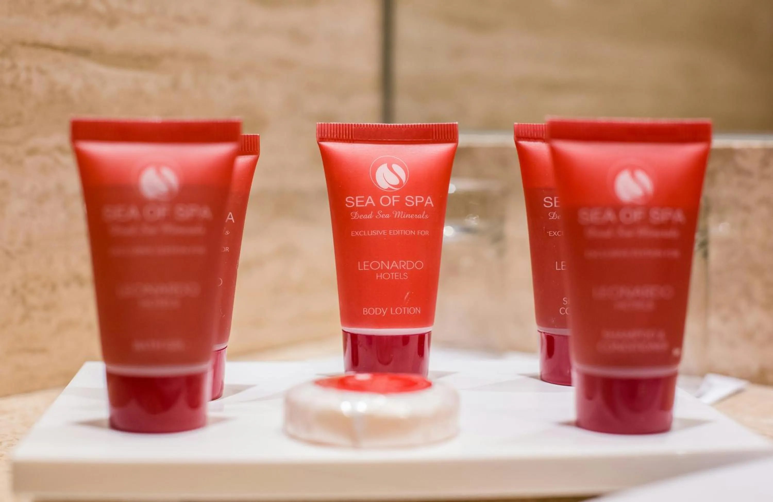 Bathroom in Leonardo Hotel Madrid City Center