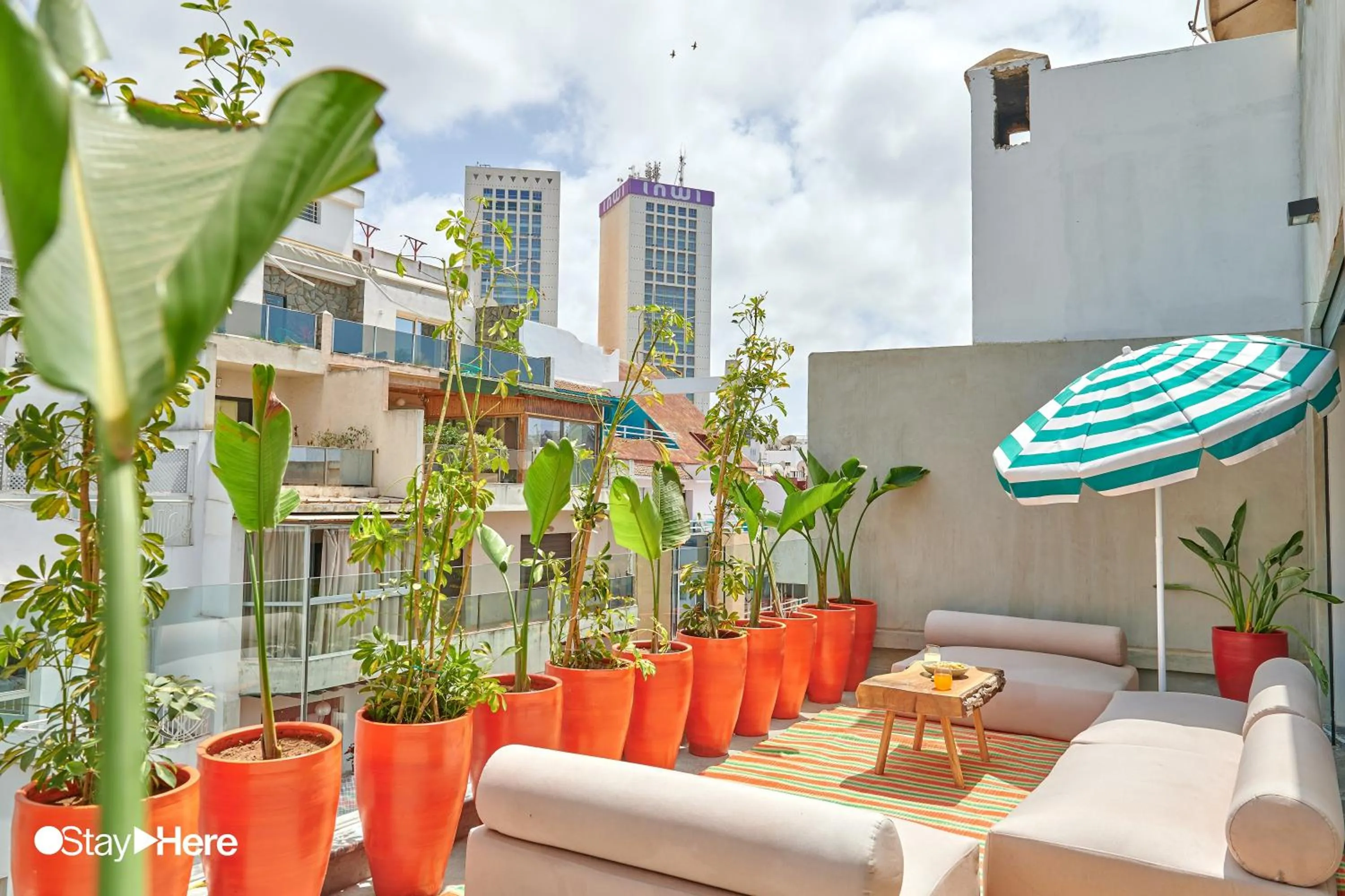 Balcony/Terrace in Stayhere Casablanca - Gauthier 2 - Contemporary Residence