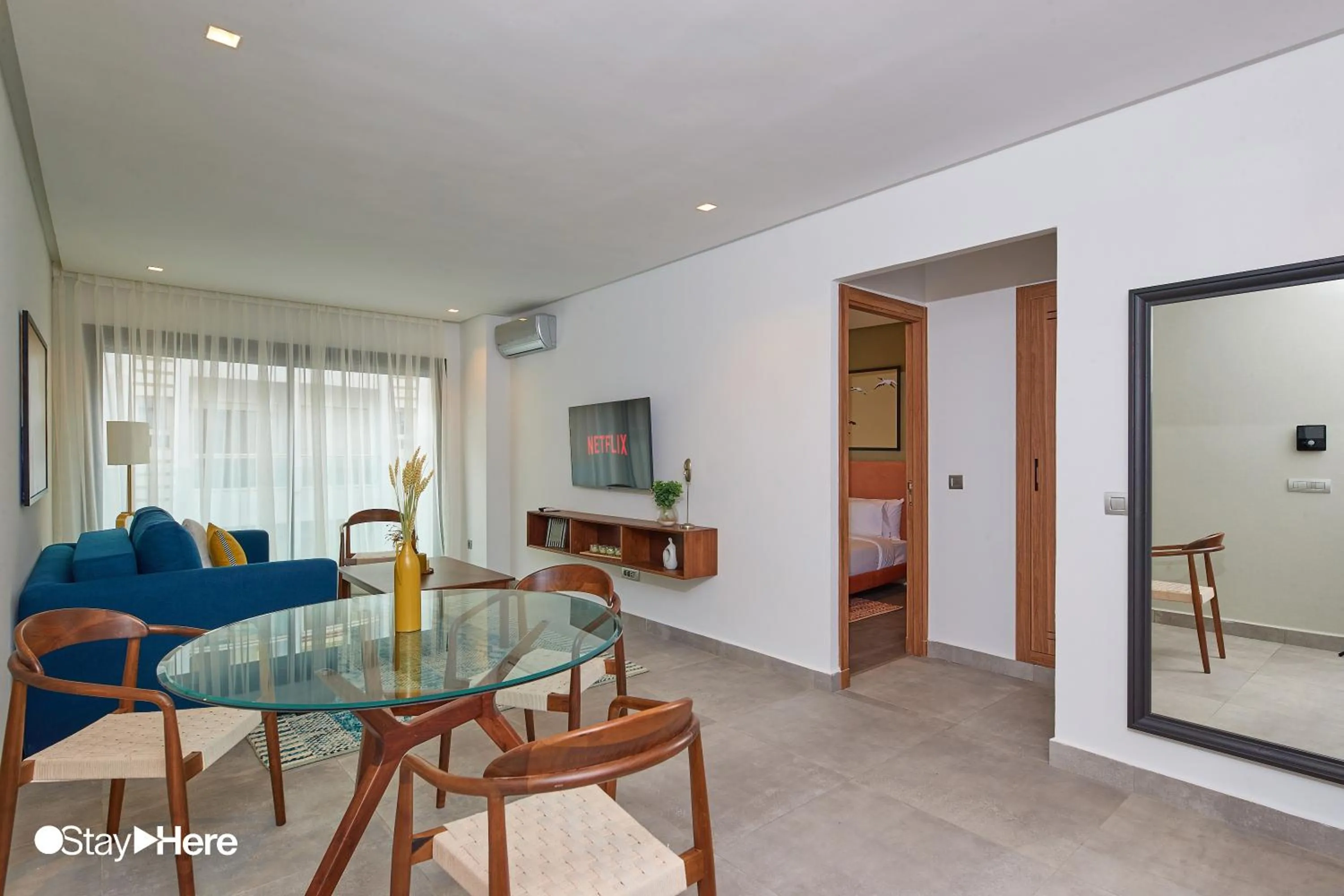 Living room in Stayhere Casablanca - Gauthier 2 - Contemporary Residence