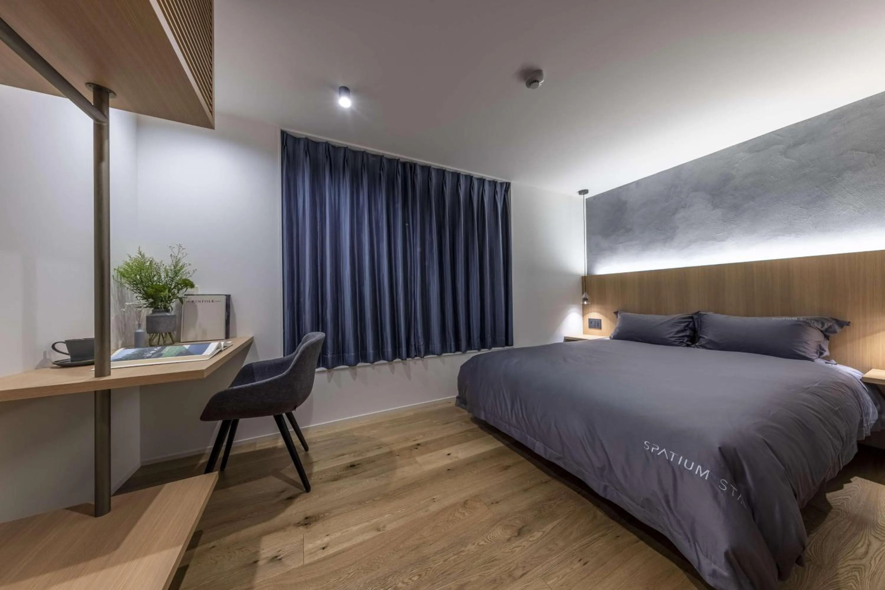 On site, Bed in Spatium Ginza Pony