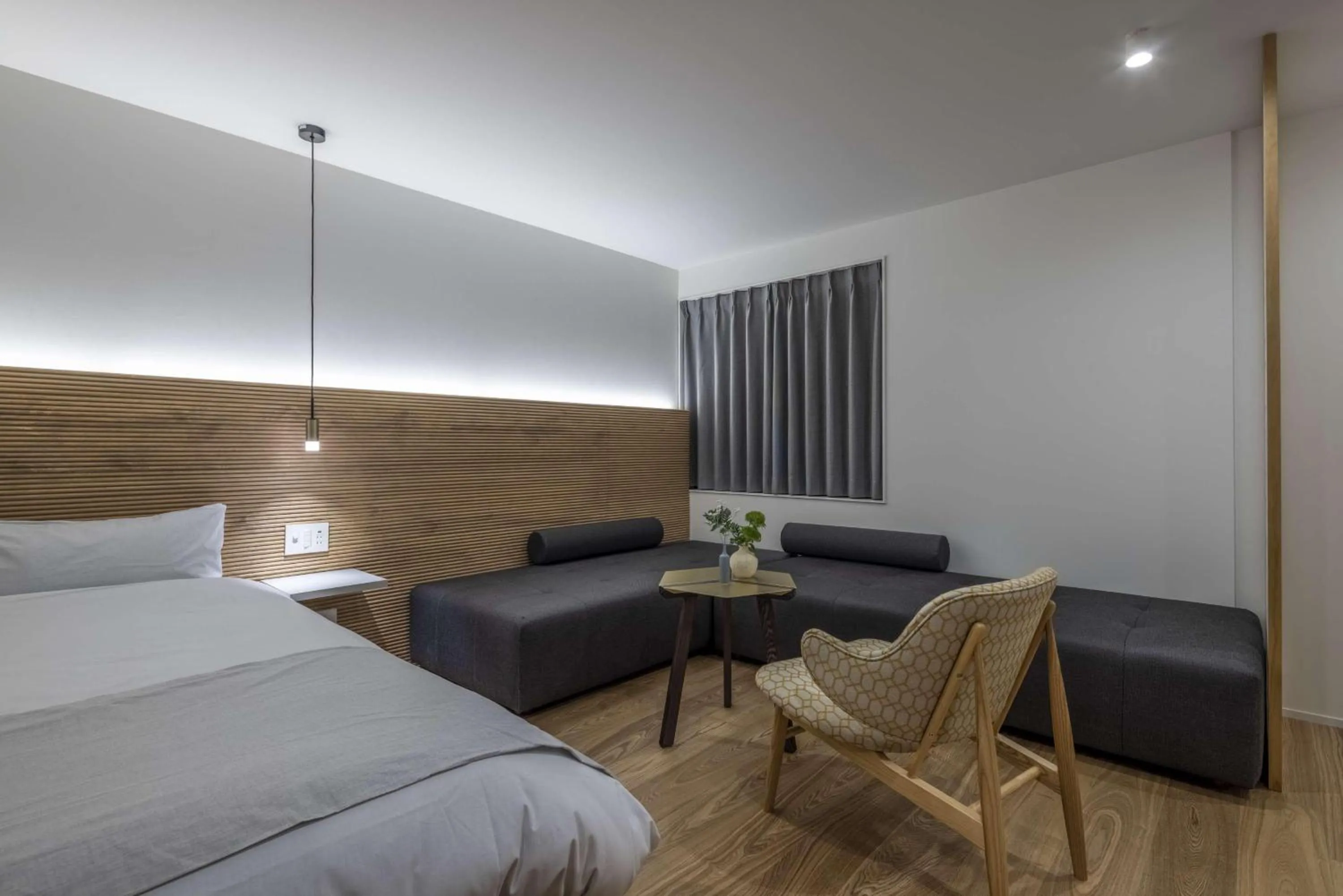 On site, Bed in Spatium Ginza Pony