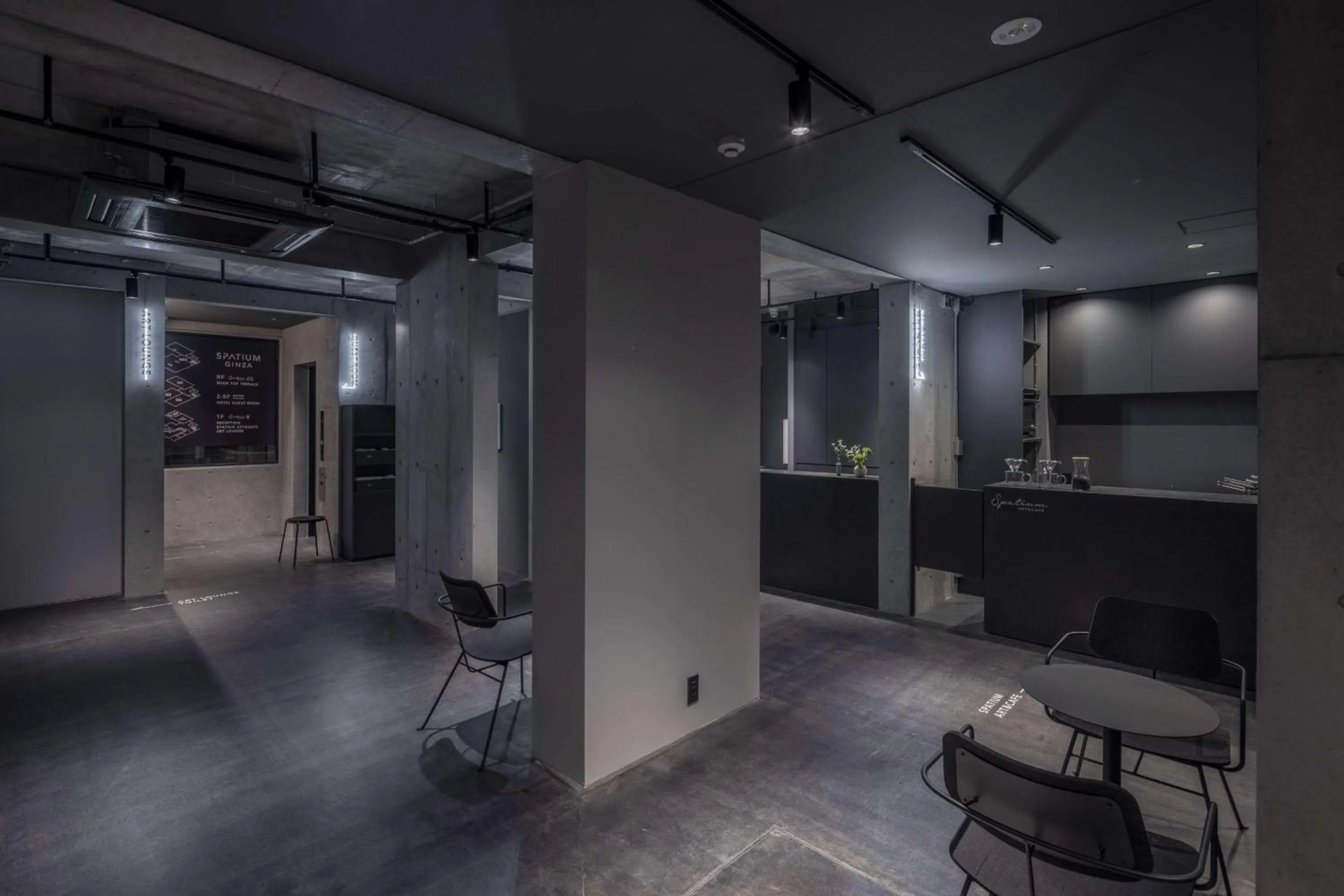 Lobby or reception in Spatium Ginza Pony