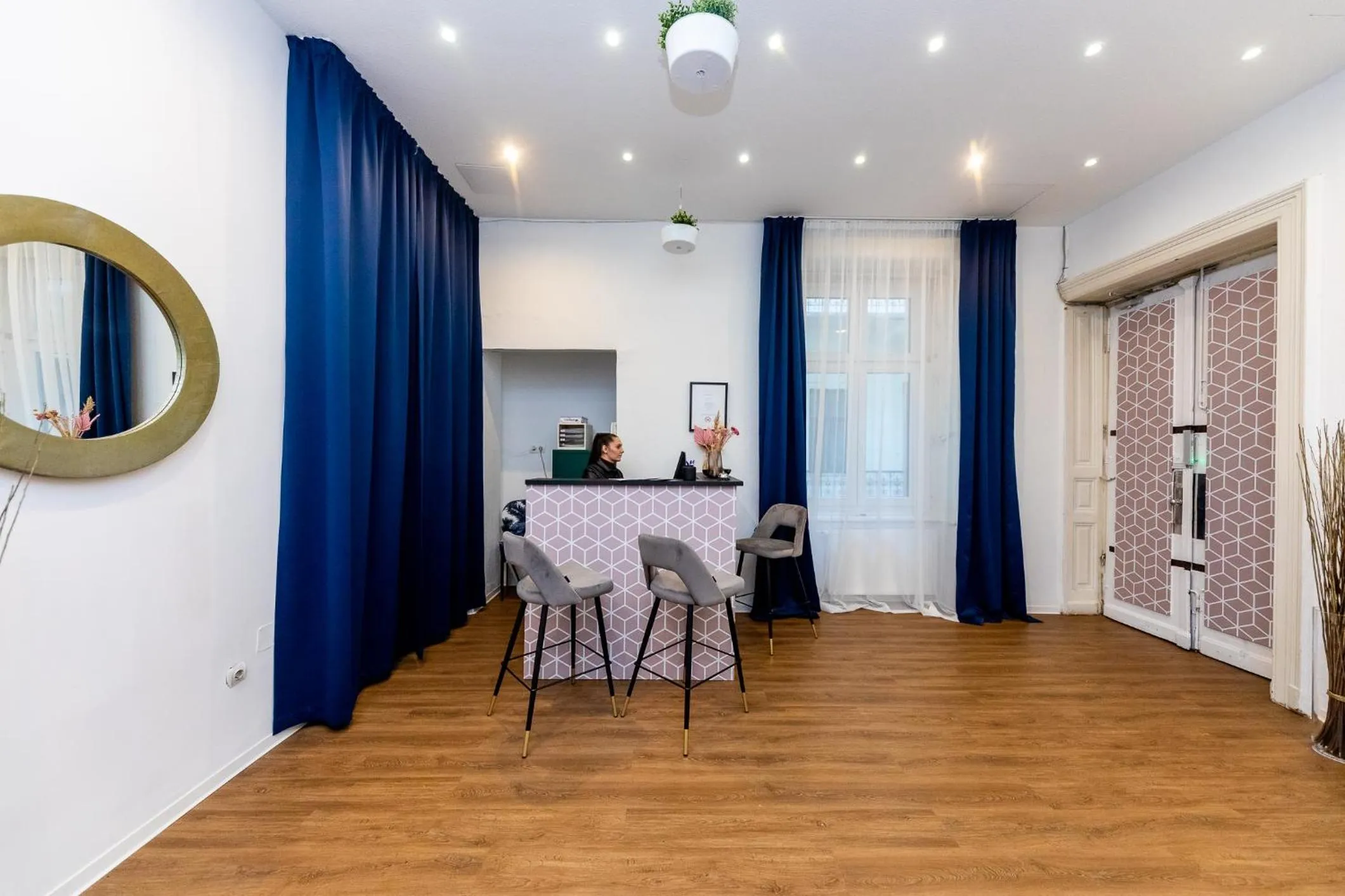 Lobby or reception in Adagio Downtown Rooms