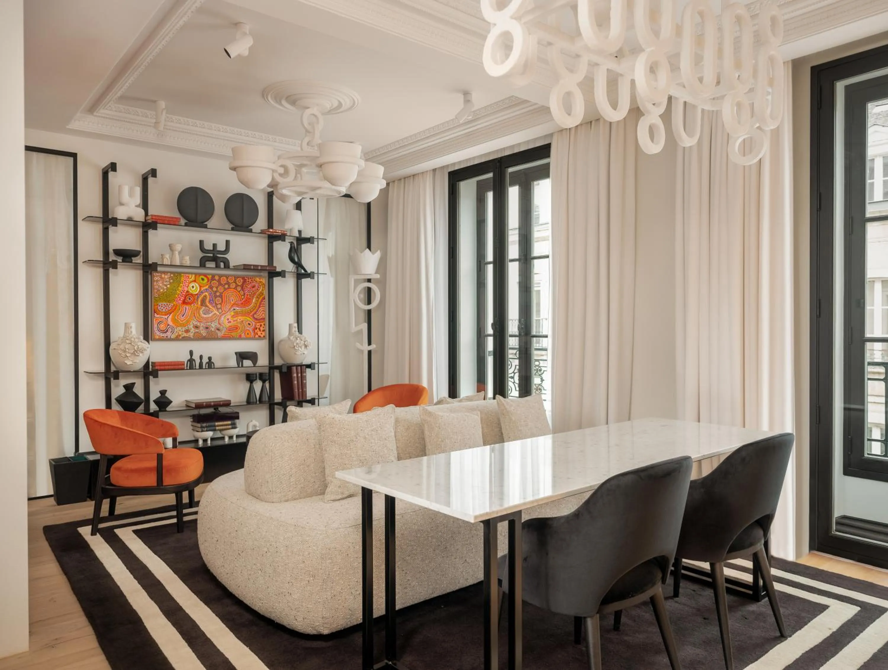 Living room in Balthazar Hotel & Spa Rennes - MGallery Collection