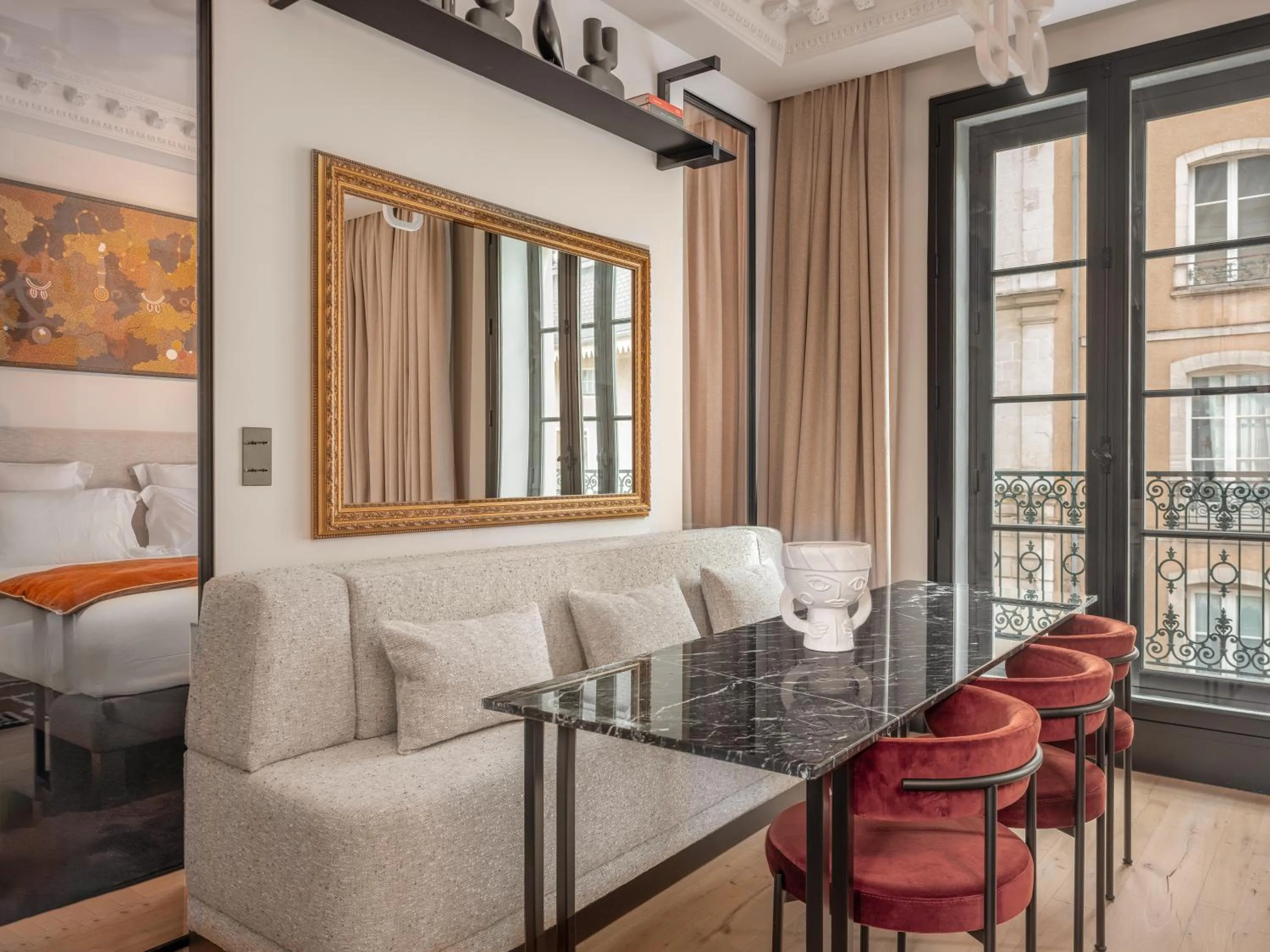 Living room in Balthazar Hotel & Spa Rennes - MGallery Collection