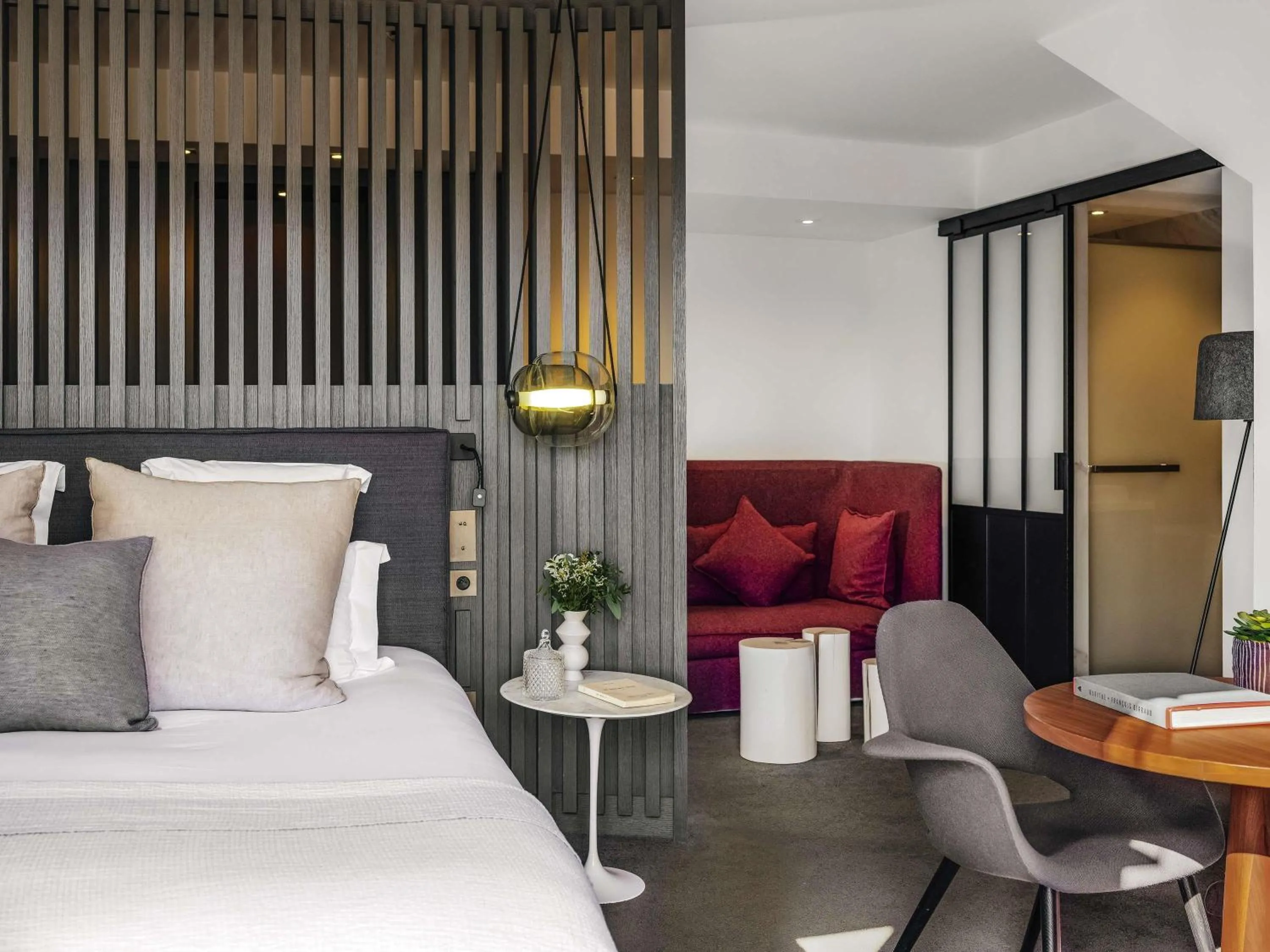 Bedroom, Bed in Balthazar Hotel & Spa Rennes - MGallery Collection