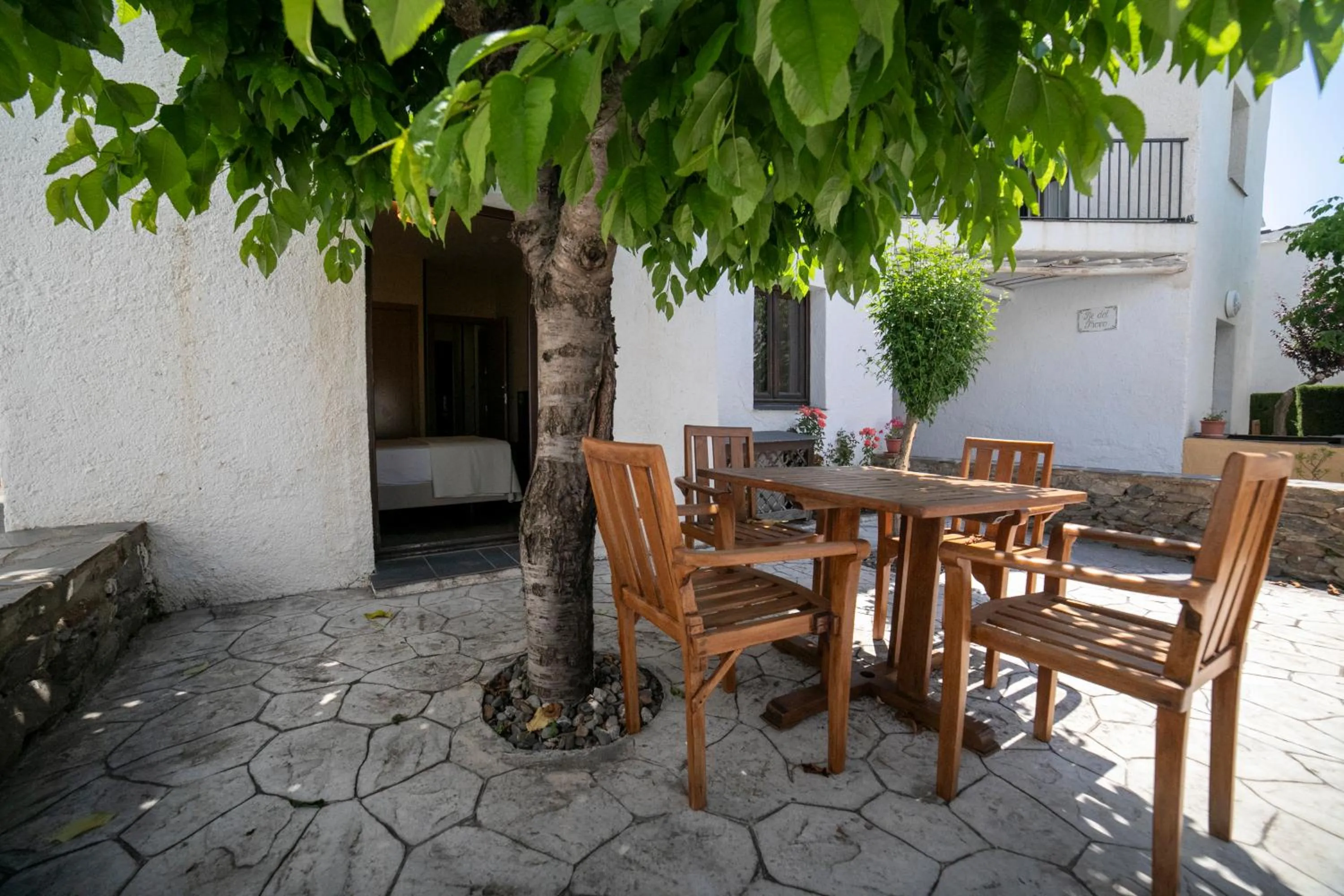 Balcony/Terrace in Villa Turistica de Bubion