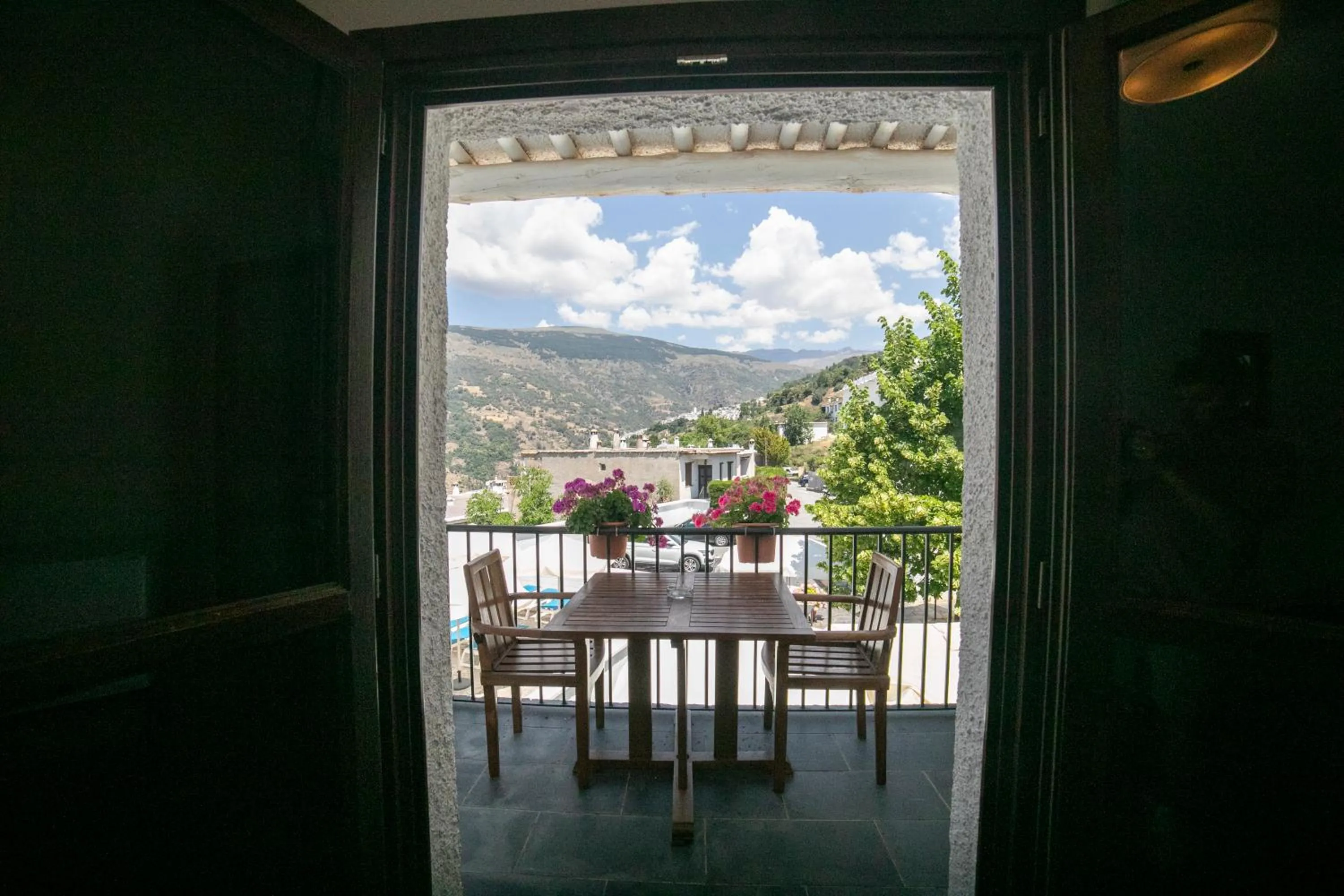 Balcony/Terrace in Villa Turistica de Bubion