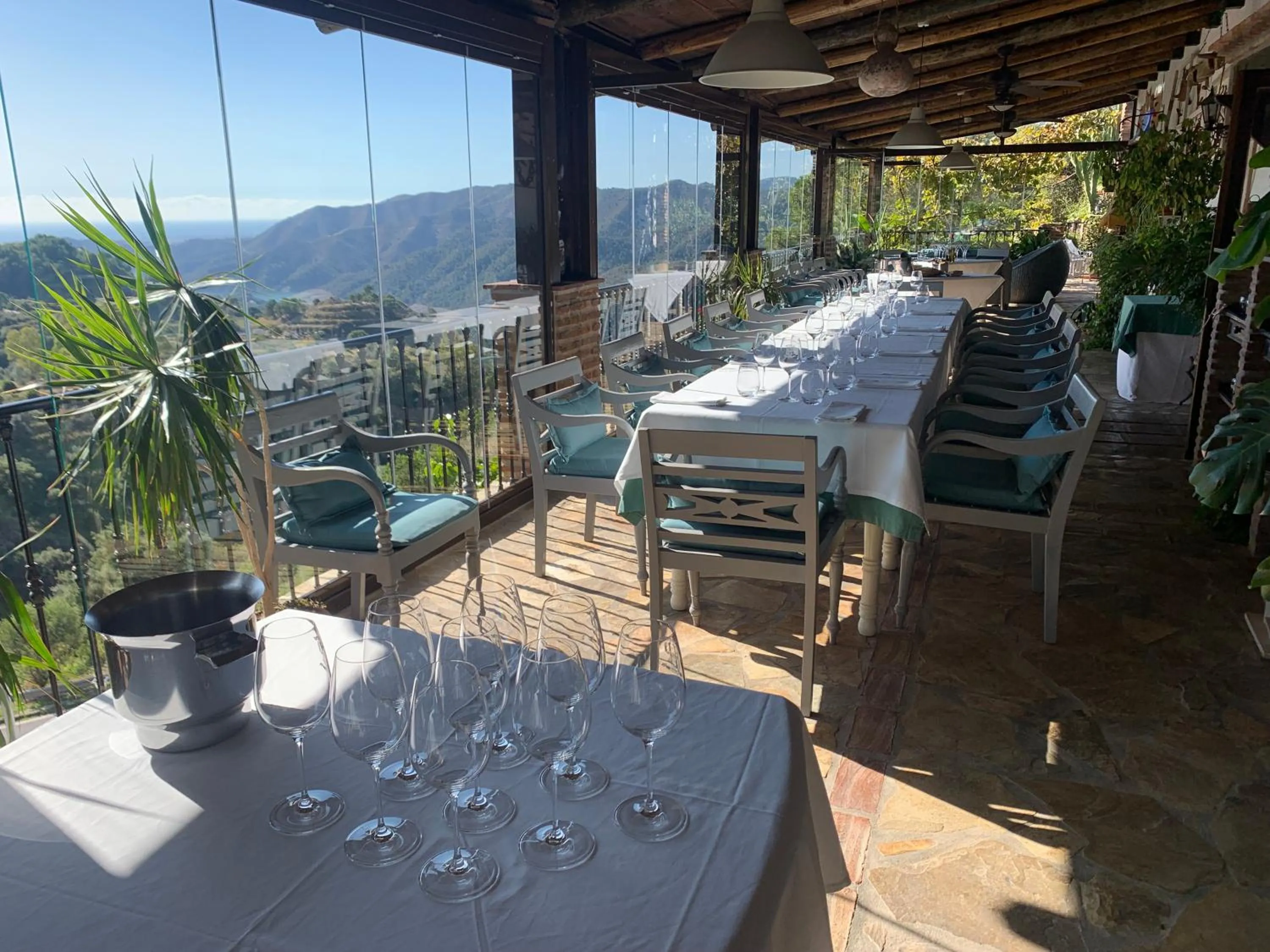 Balcony/Terrace in Hotel Rural Los Jarales
