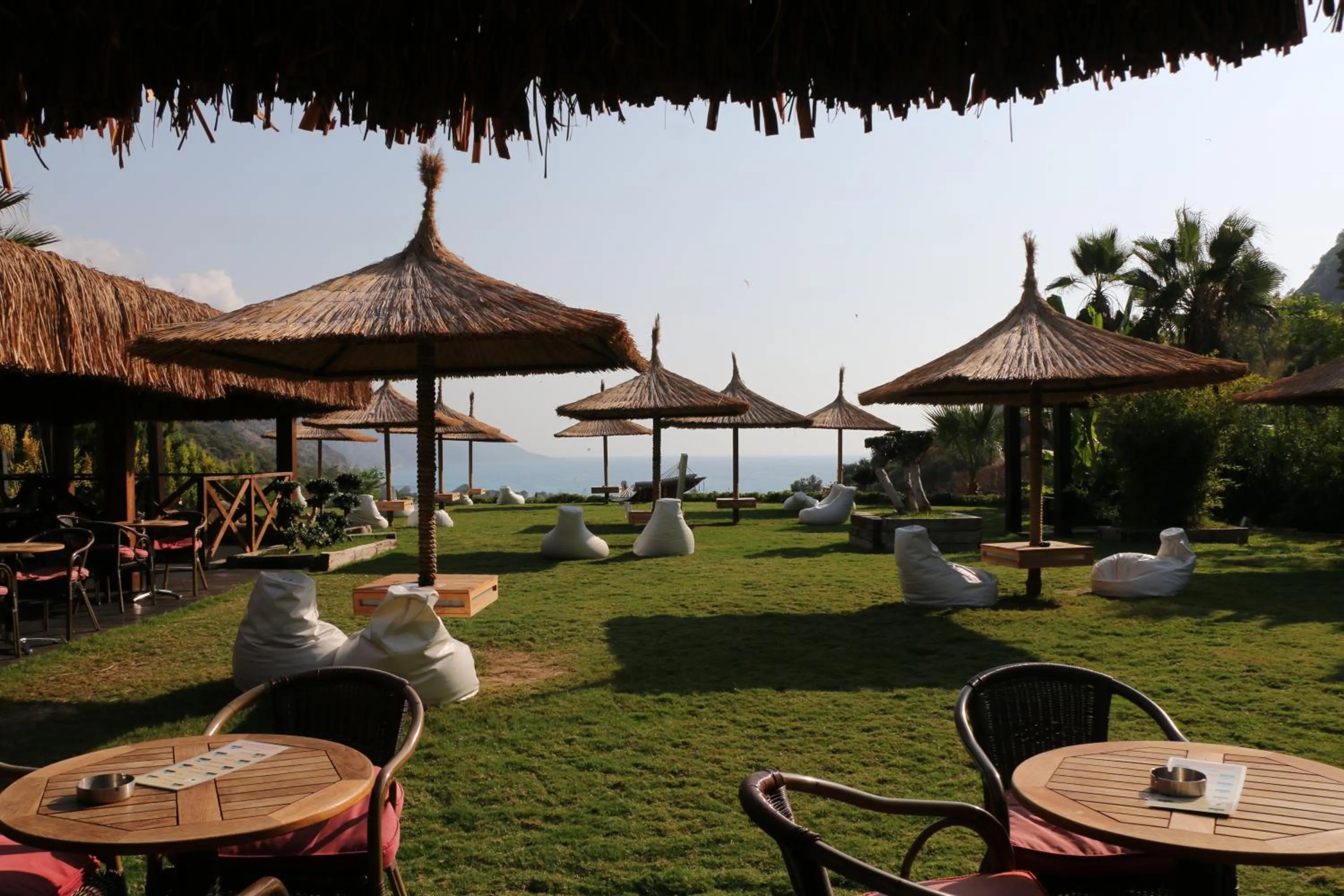 Garden in Manaspark Deluxe Hotel