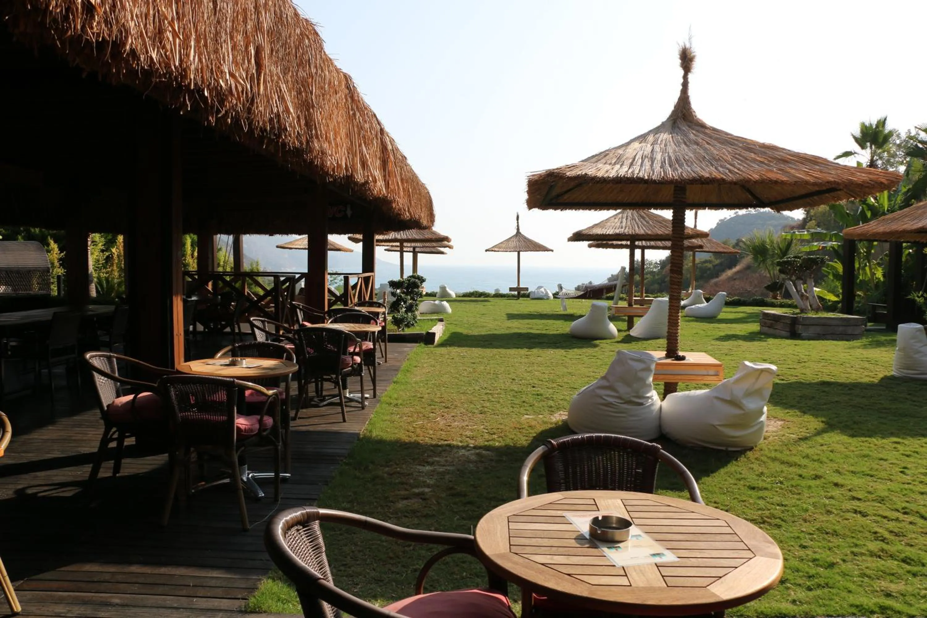 Garden in Manaspark Deluxe Hotel