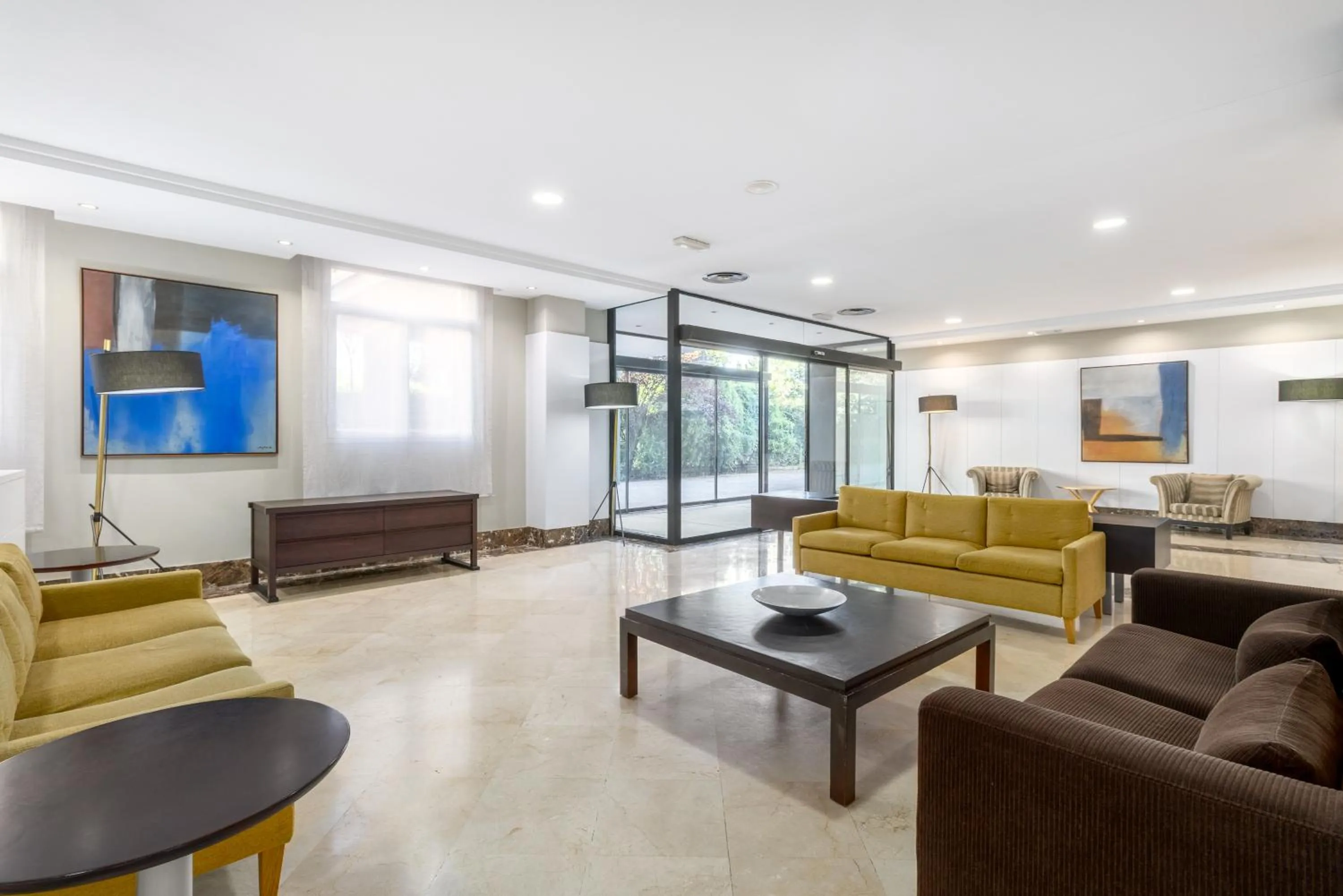 Living room in Crisol Leganés