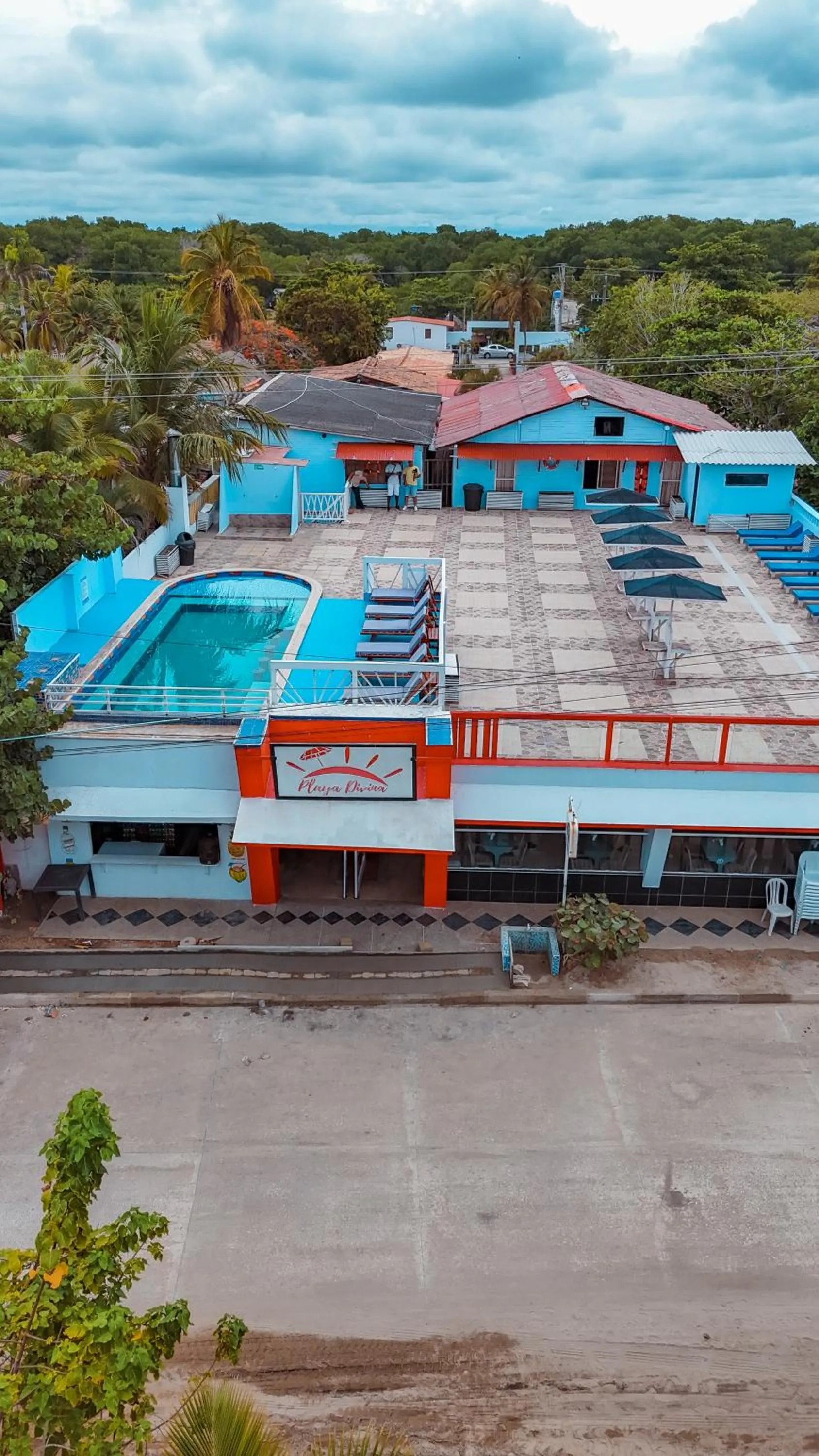 Pool view in Hotel Playa Divina