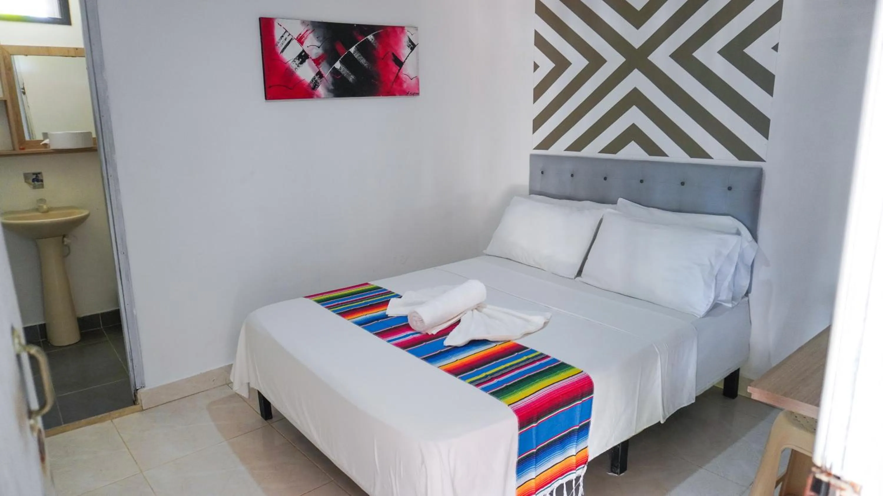 Bed in Hotel Playa Divina