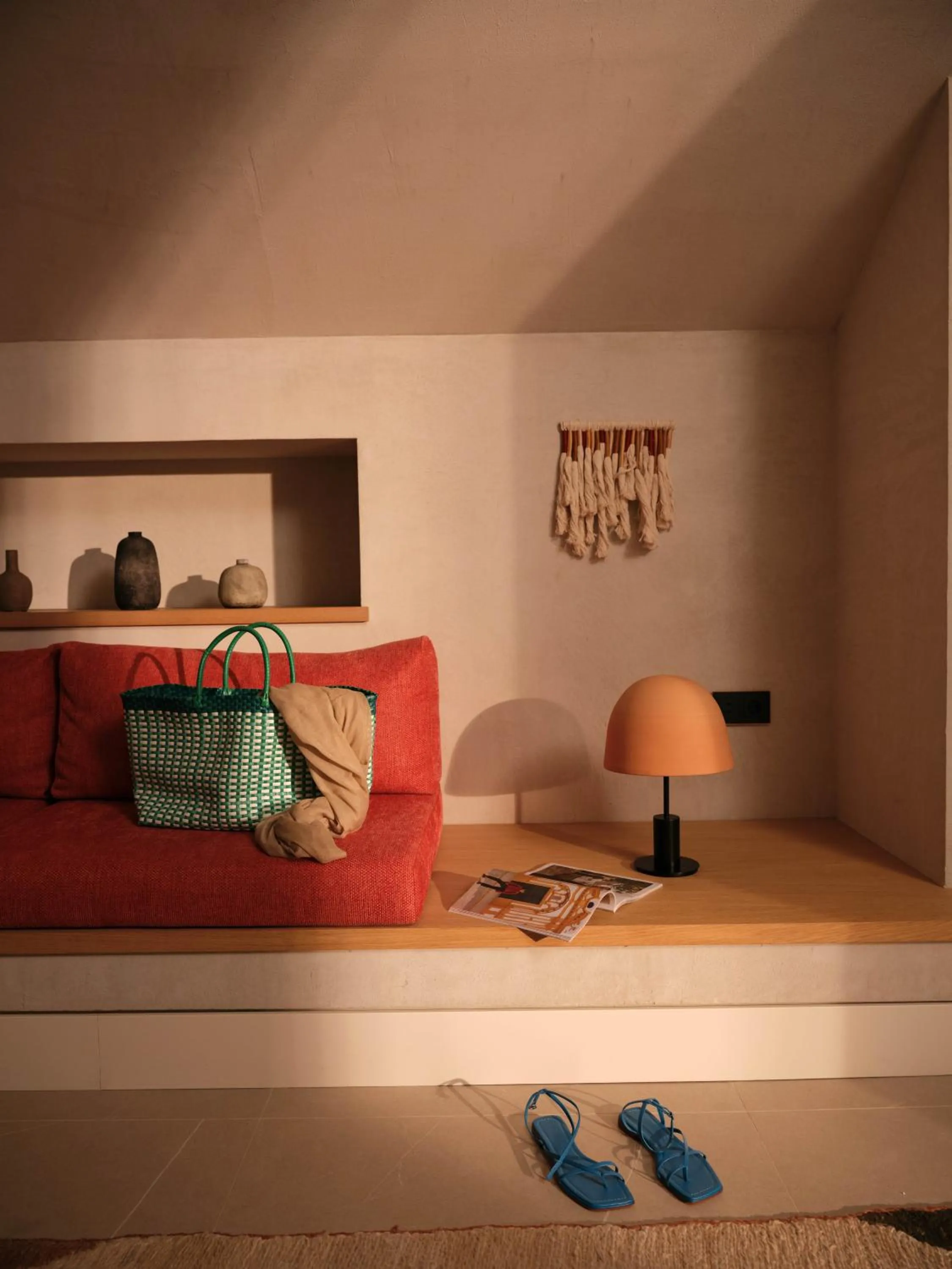 Living room, Bed in SO/ Sotogrande Spa & Golf Resort Hotel