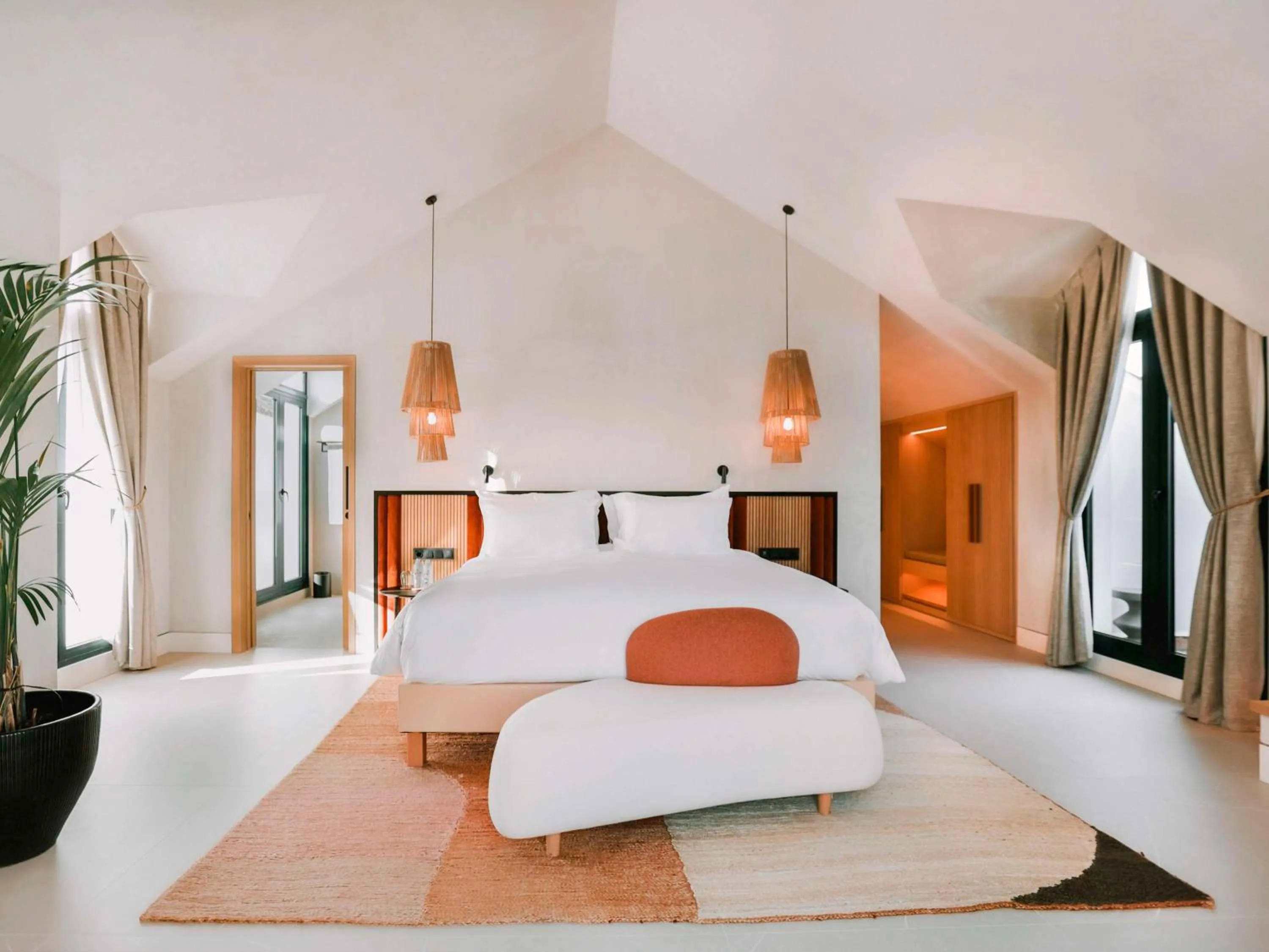 Bedroom, Bed in SO/ Sotogrande Spa & Golf Resort Hotel