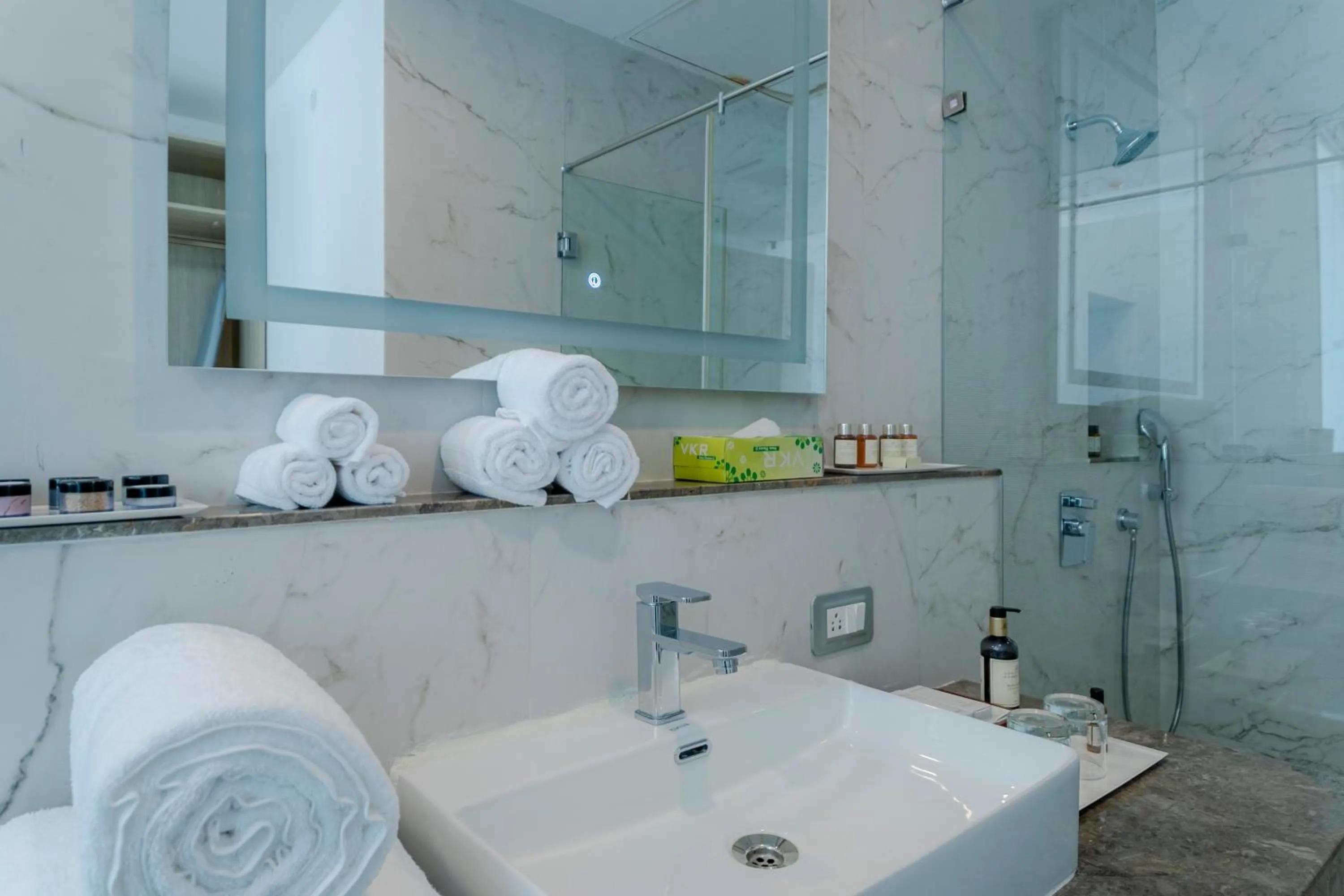 Shower in ELLAA RESIDENCES