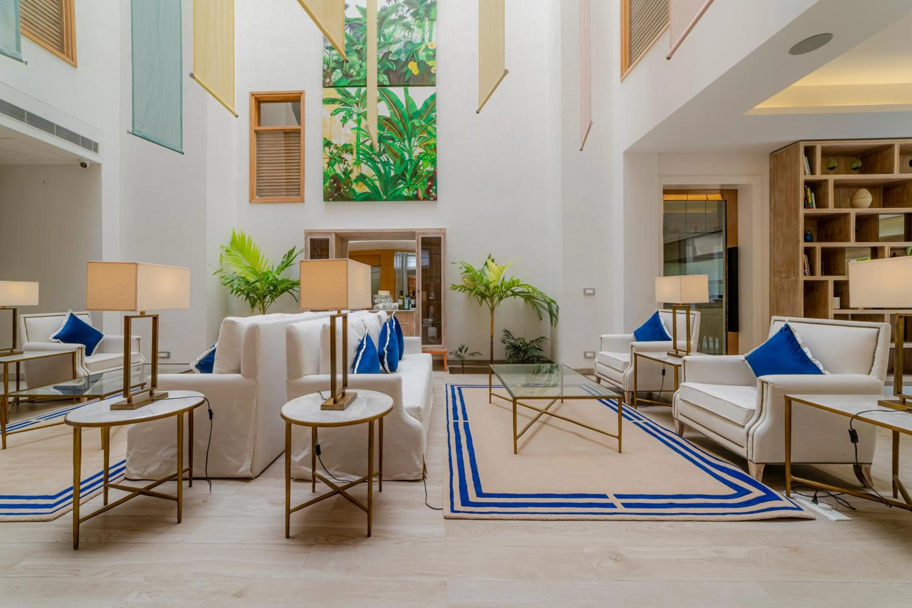 Seating area in ELLAA RESIDENCES