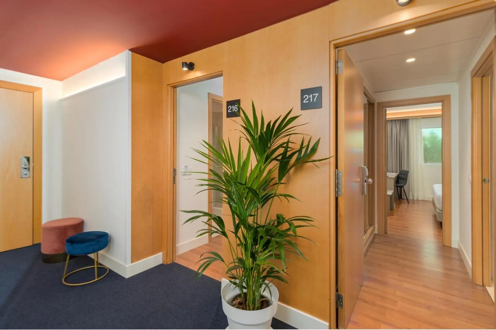 Bedroom in Hotel Puerta Santander