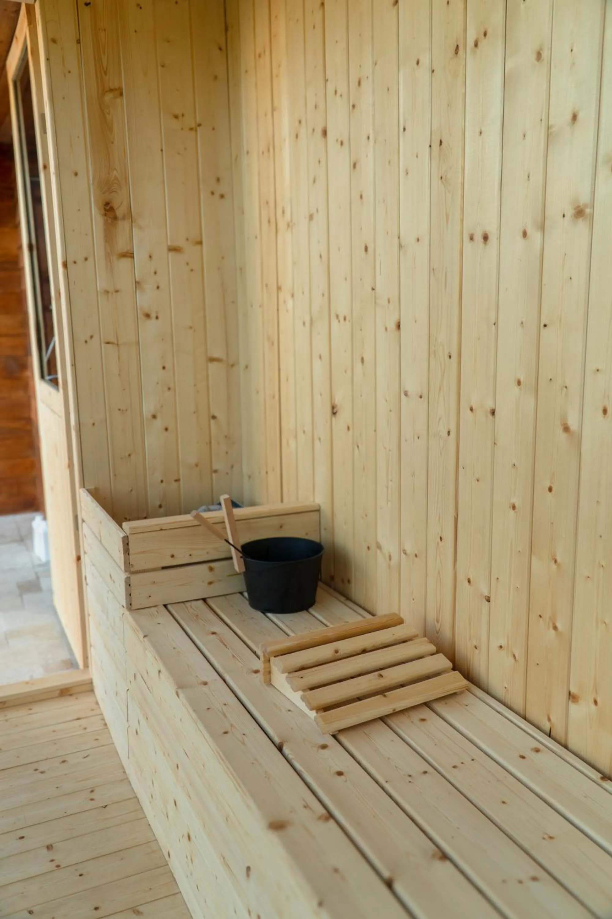 Sauna in Mandalin Glamping