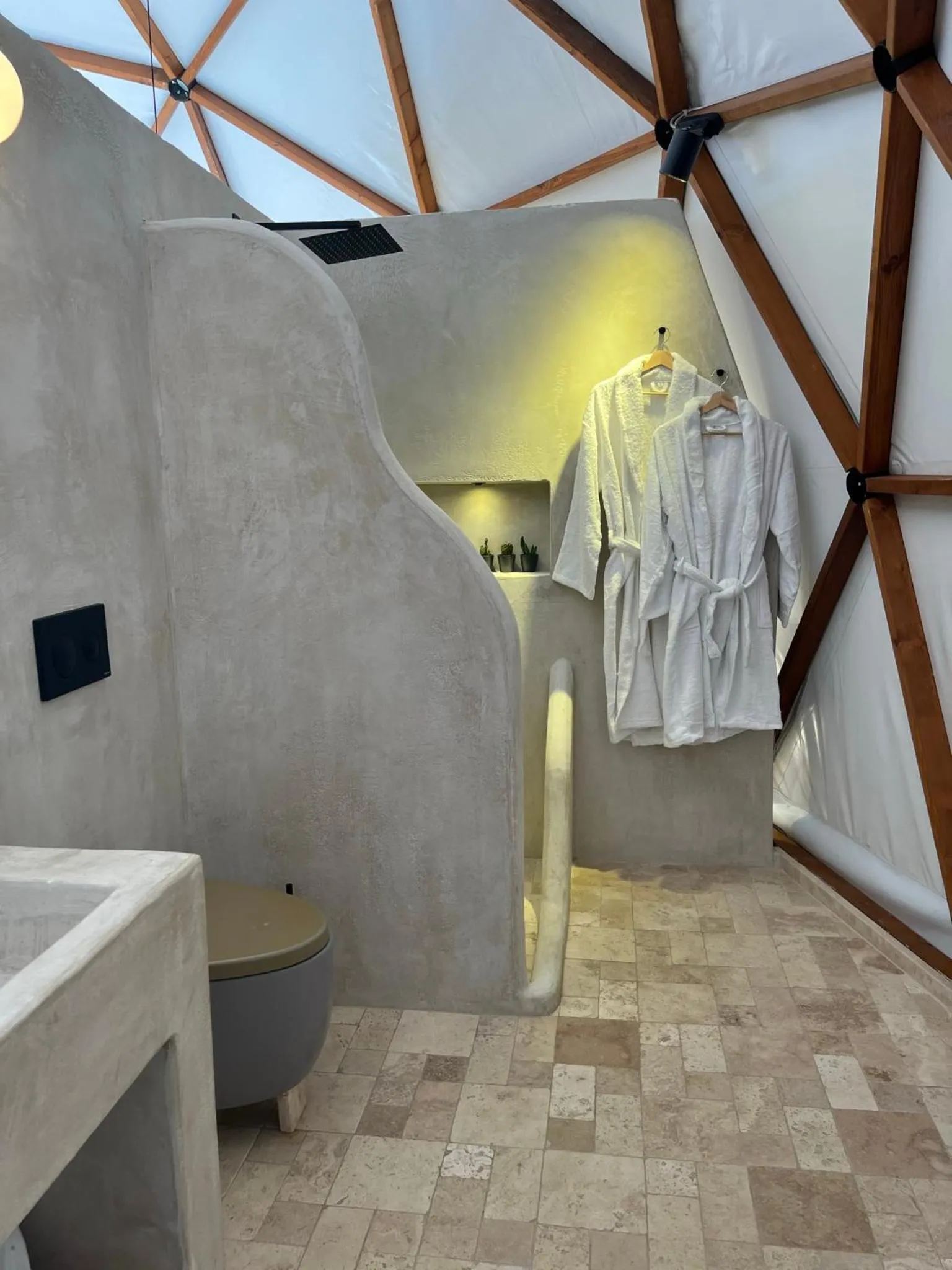Bathroom in Mandalin Glamping