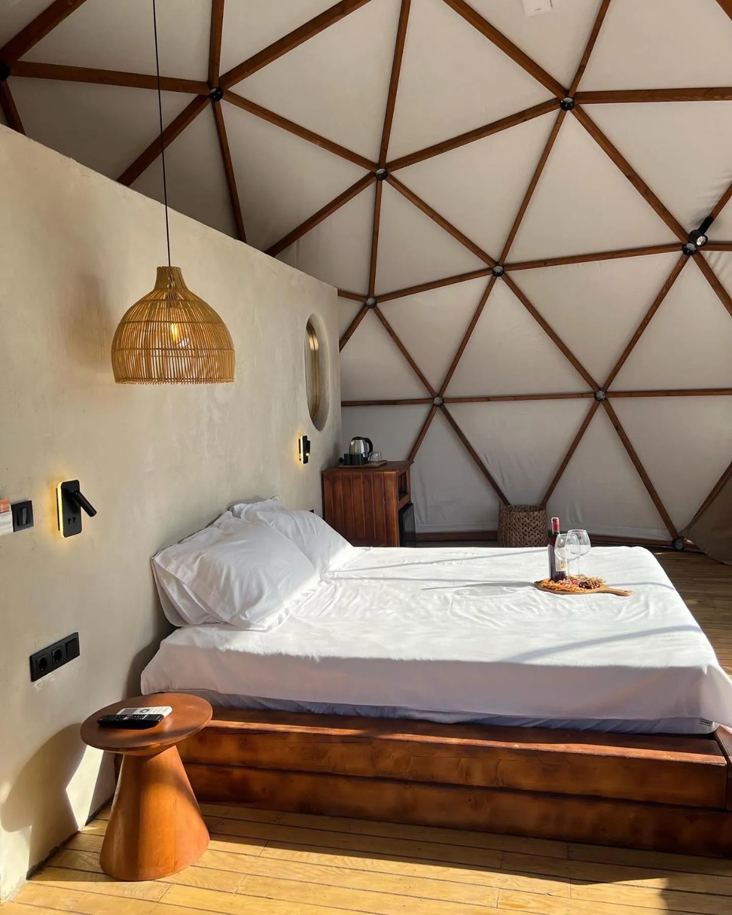 Bed in Mandalin Glamping