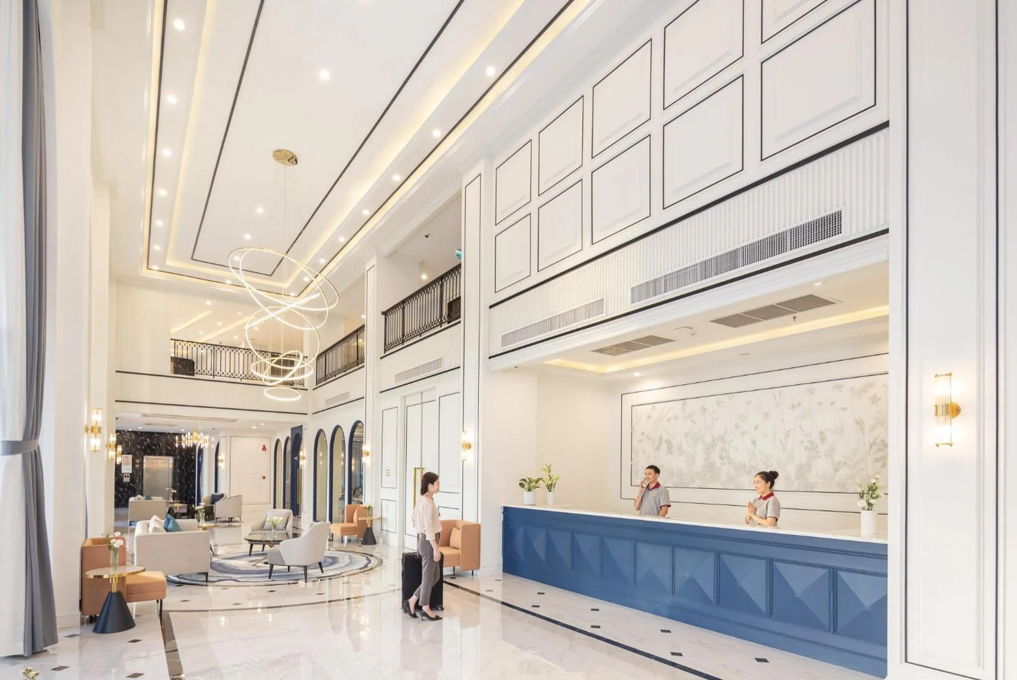 Lobby or reception in Eastin Hotel Vientiane