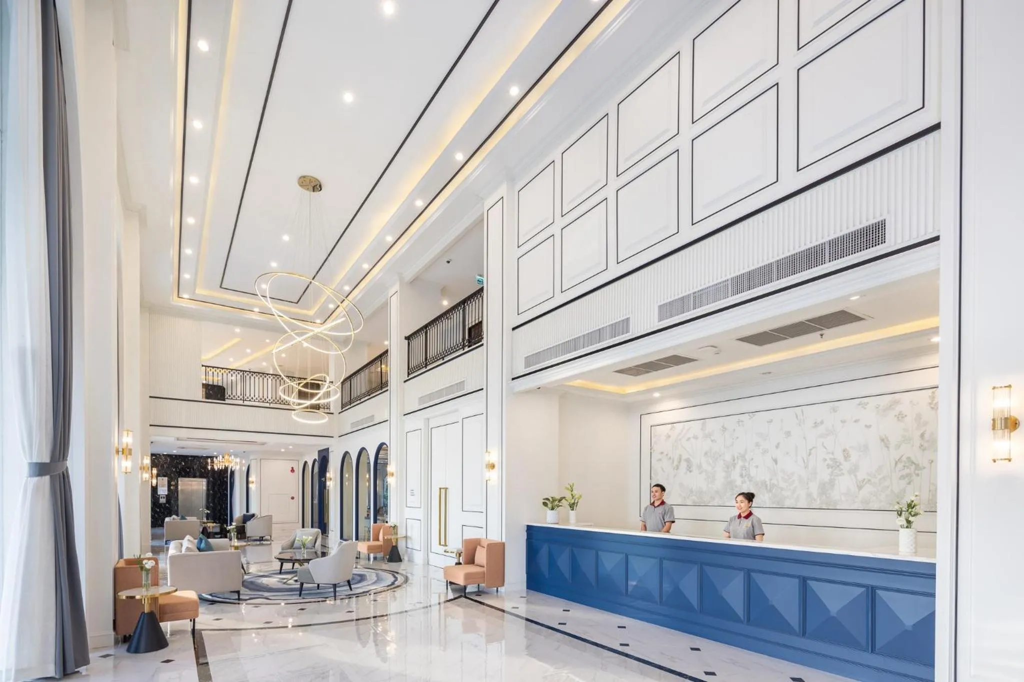 Lobby or reception in Eastin Hotel Vientiane