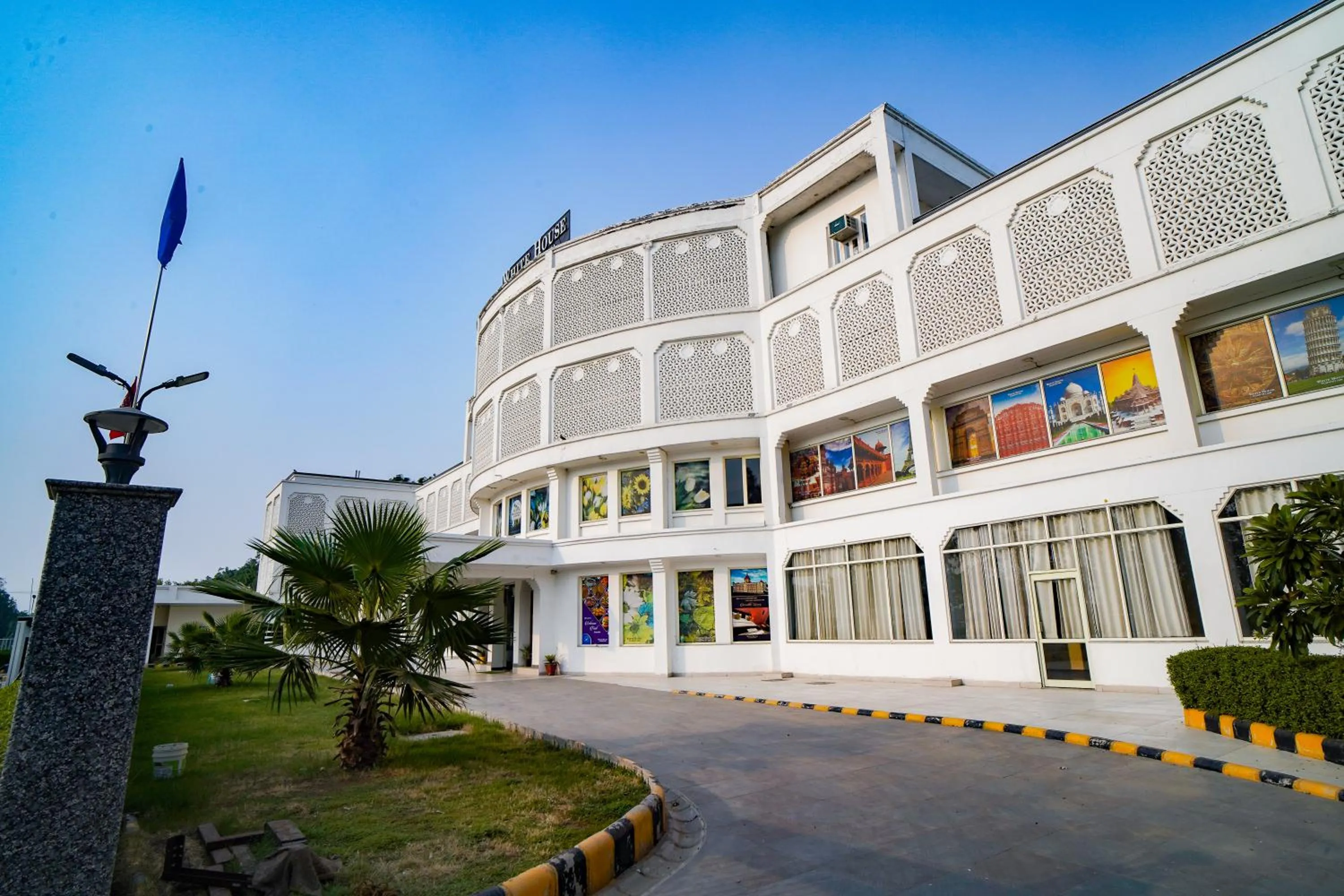 Property building in White House Country Inn By PEARL Luxury Hotel In Jhajjar