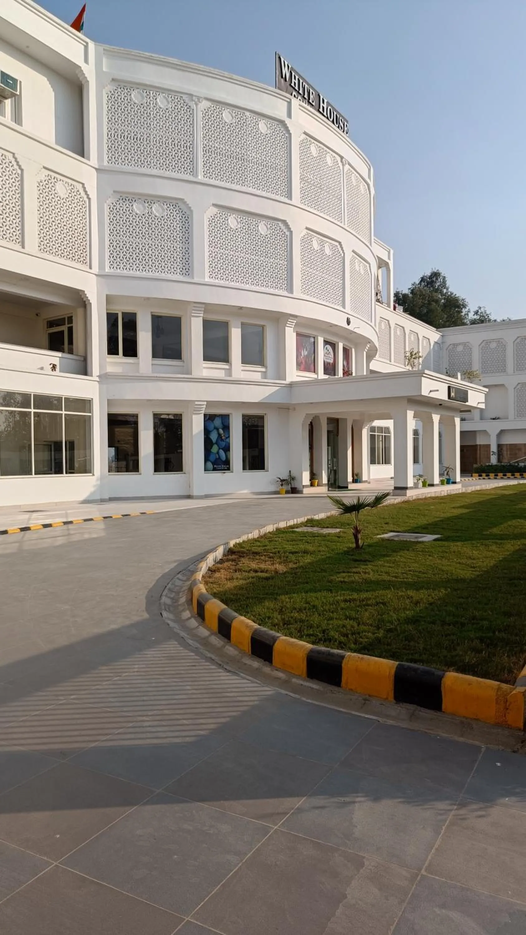 Property building in White House Country Inn By PEARL Luxury Hotel In Jhajjar