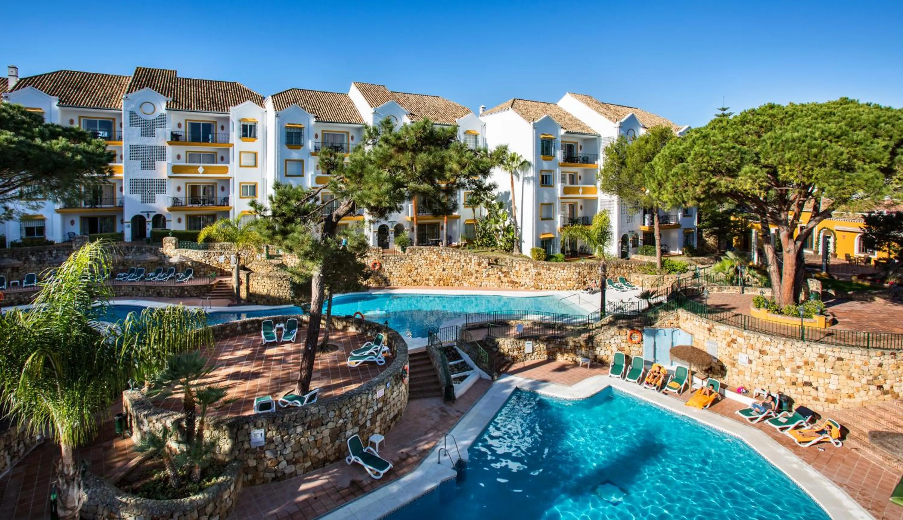Pool view in Ona Alanda Club Marbella