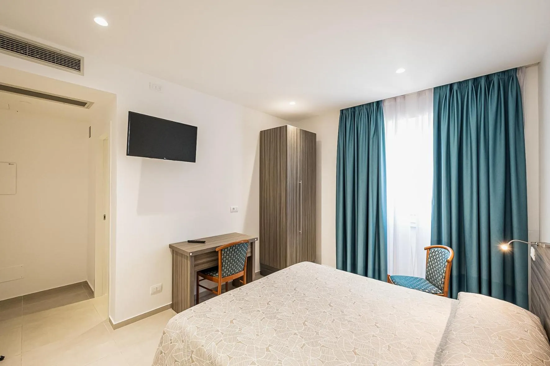 Bed in Hotel Nuova Grottella